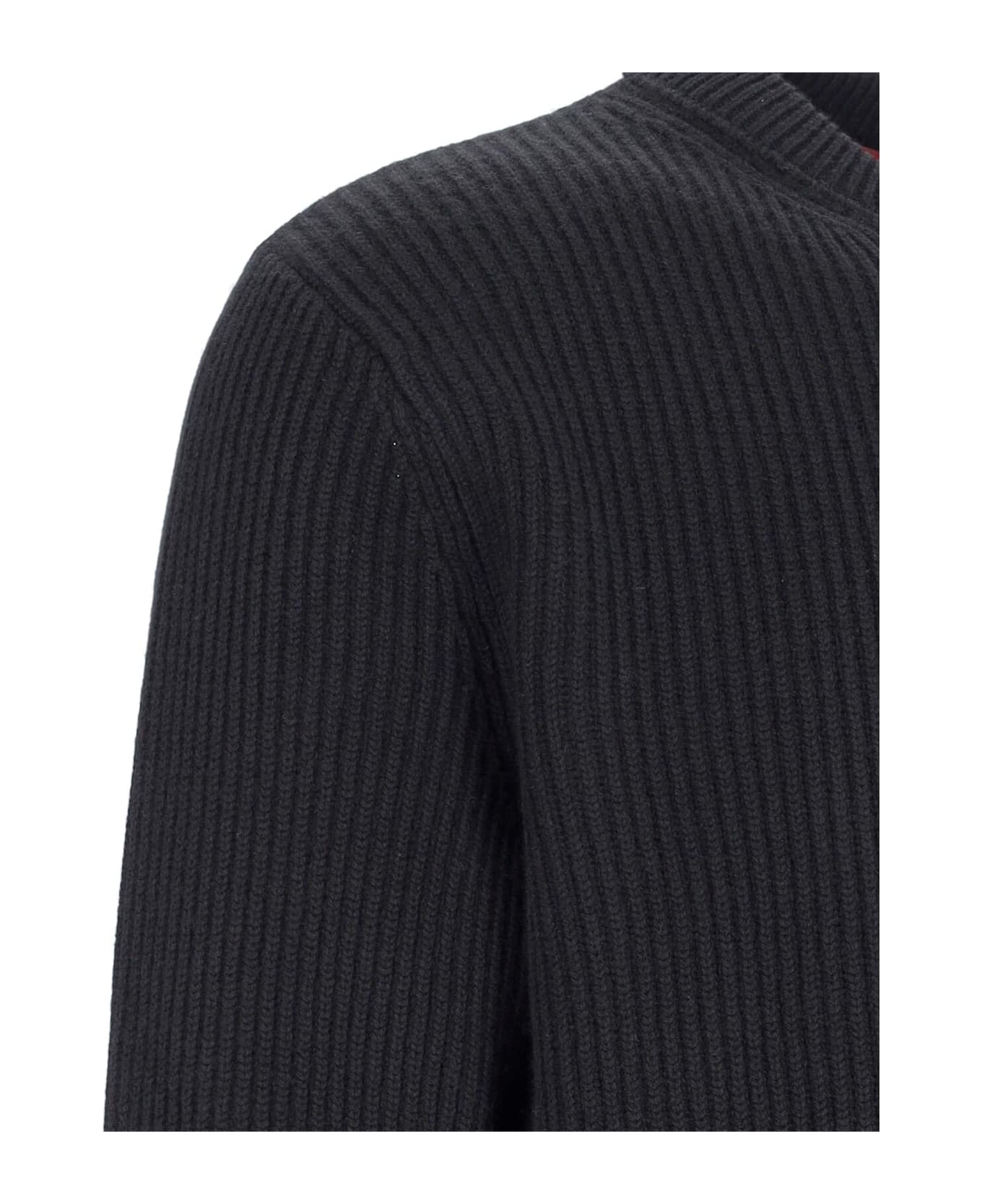 Gucci Basic Sweater - BLACKGREENRED