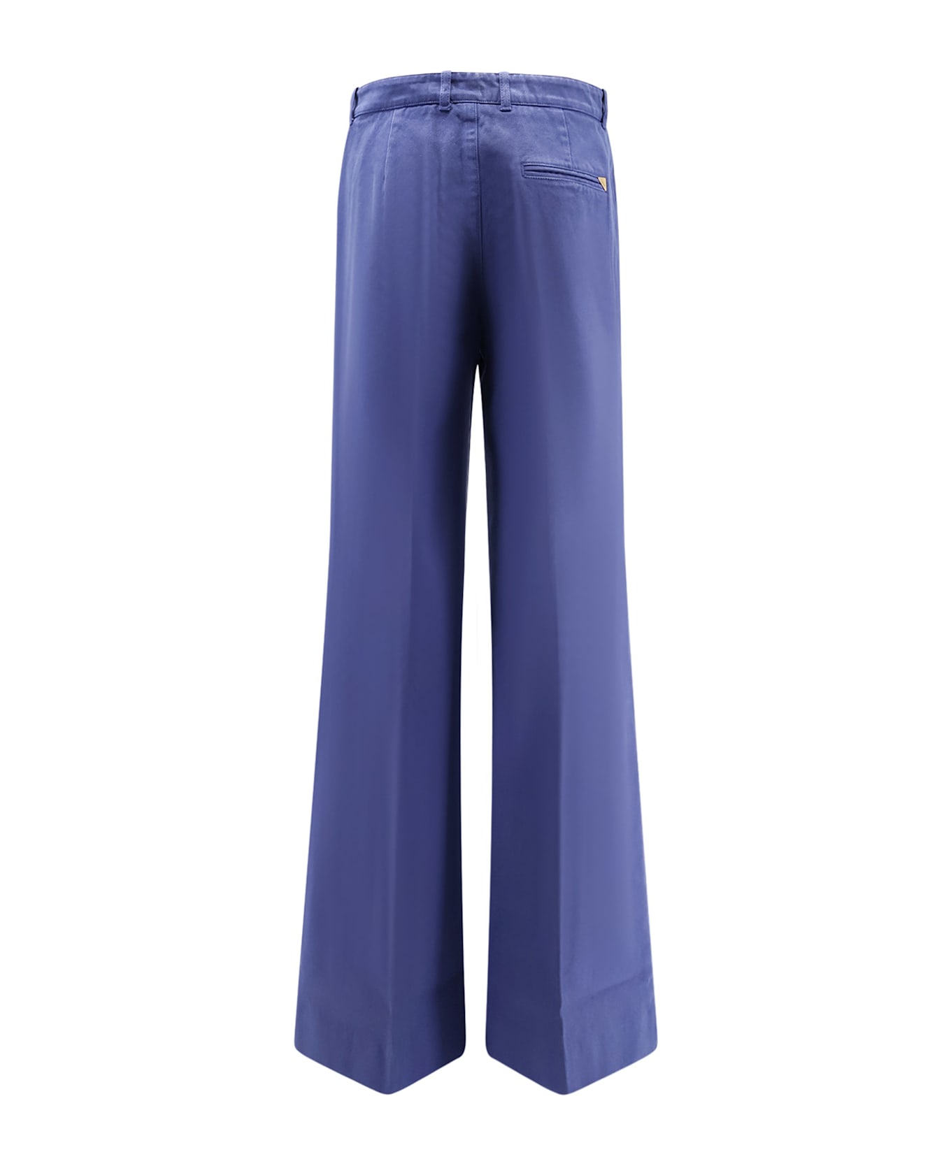 Flared Bottom Denim Trousers - Thumbnail 3
