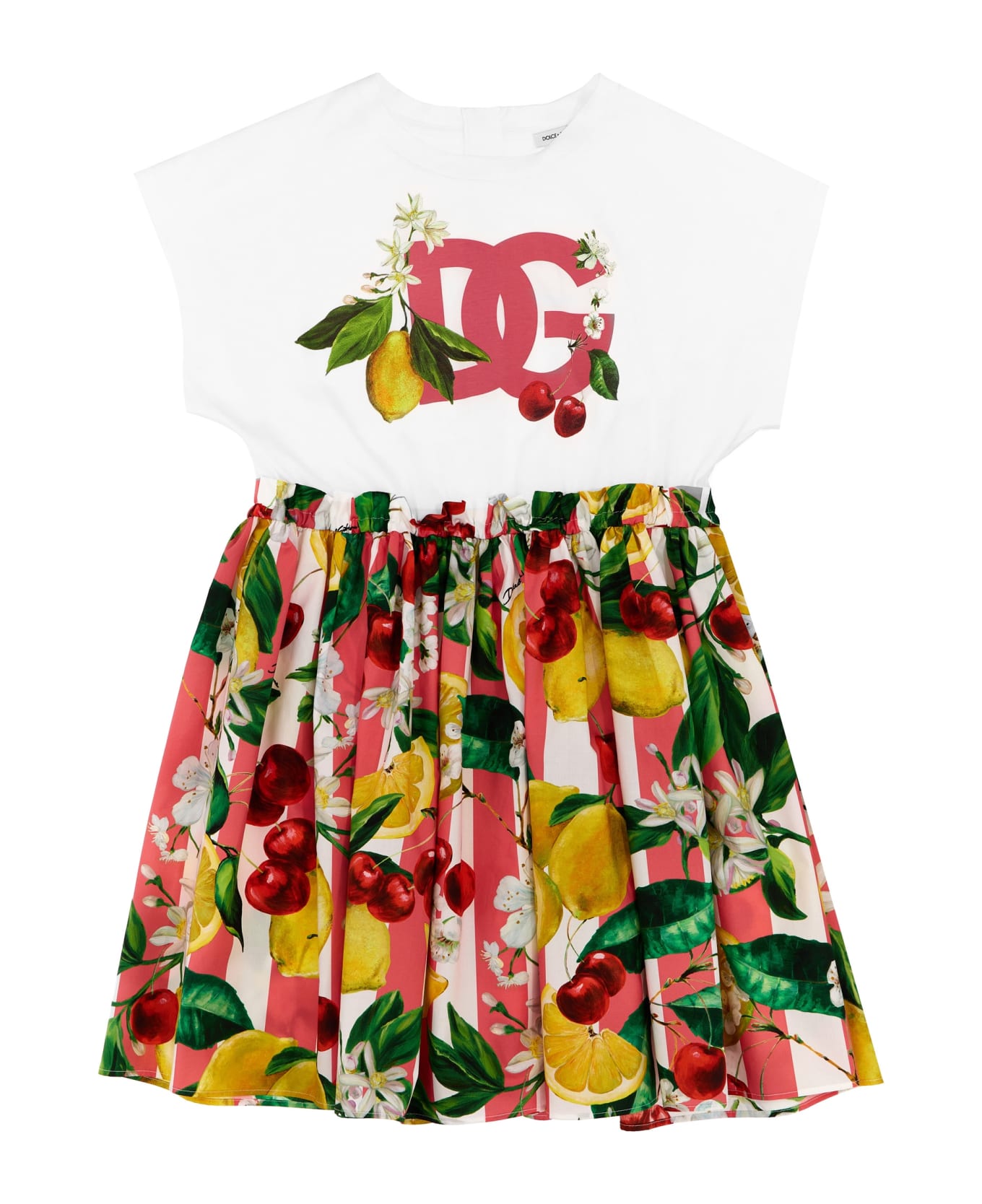 Dolce & Gabbana Fruit Print Dress - Multicolore ワンピース＆ドレス