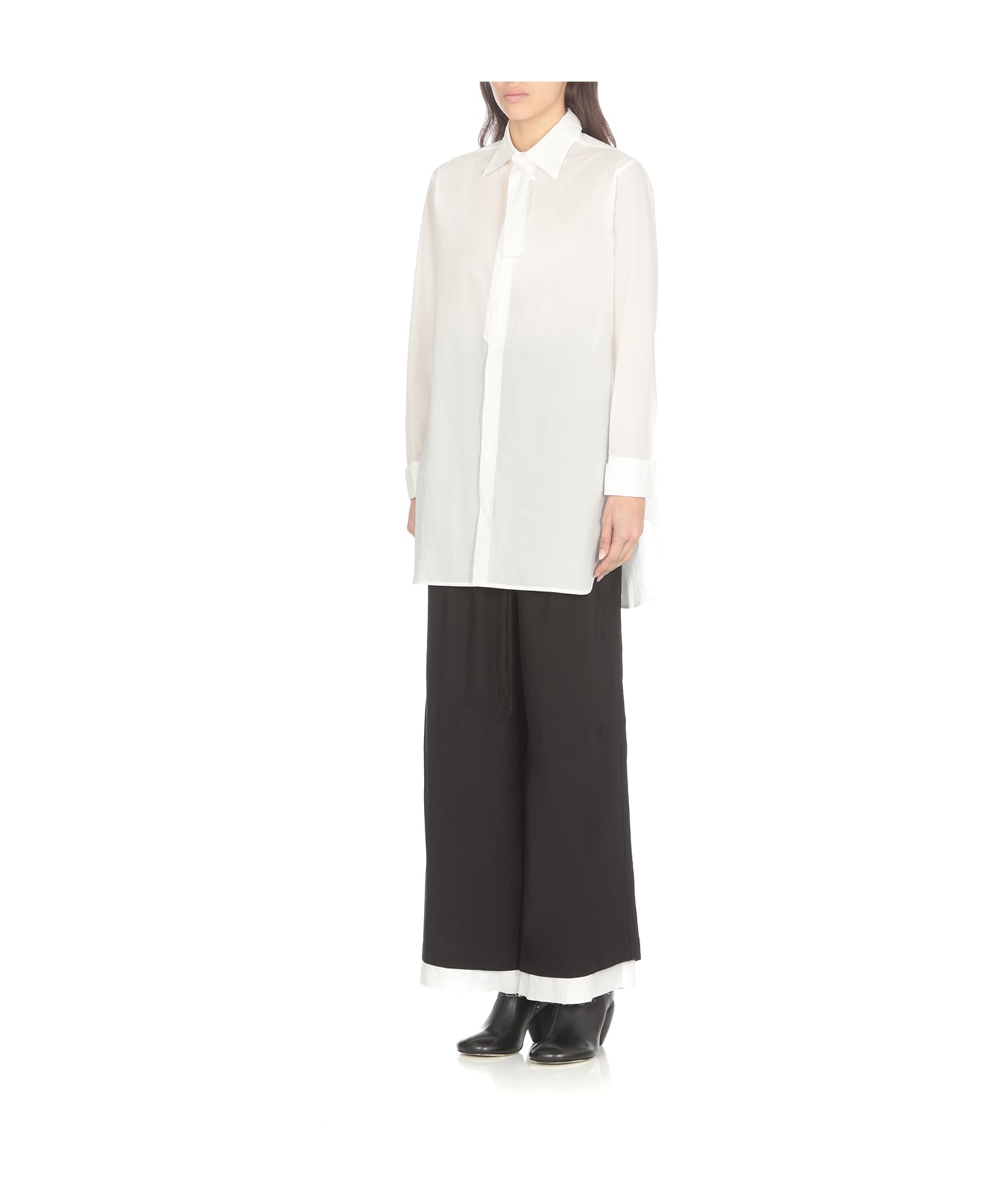 Yohji Yamamoto Cotton Shirt - White