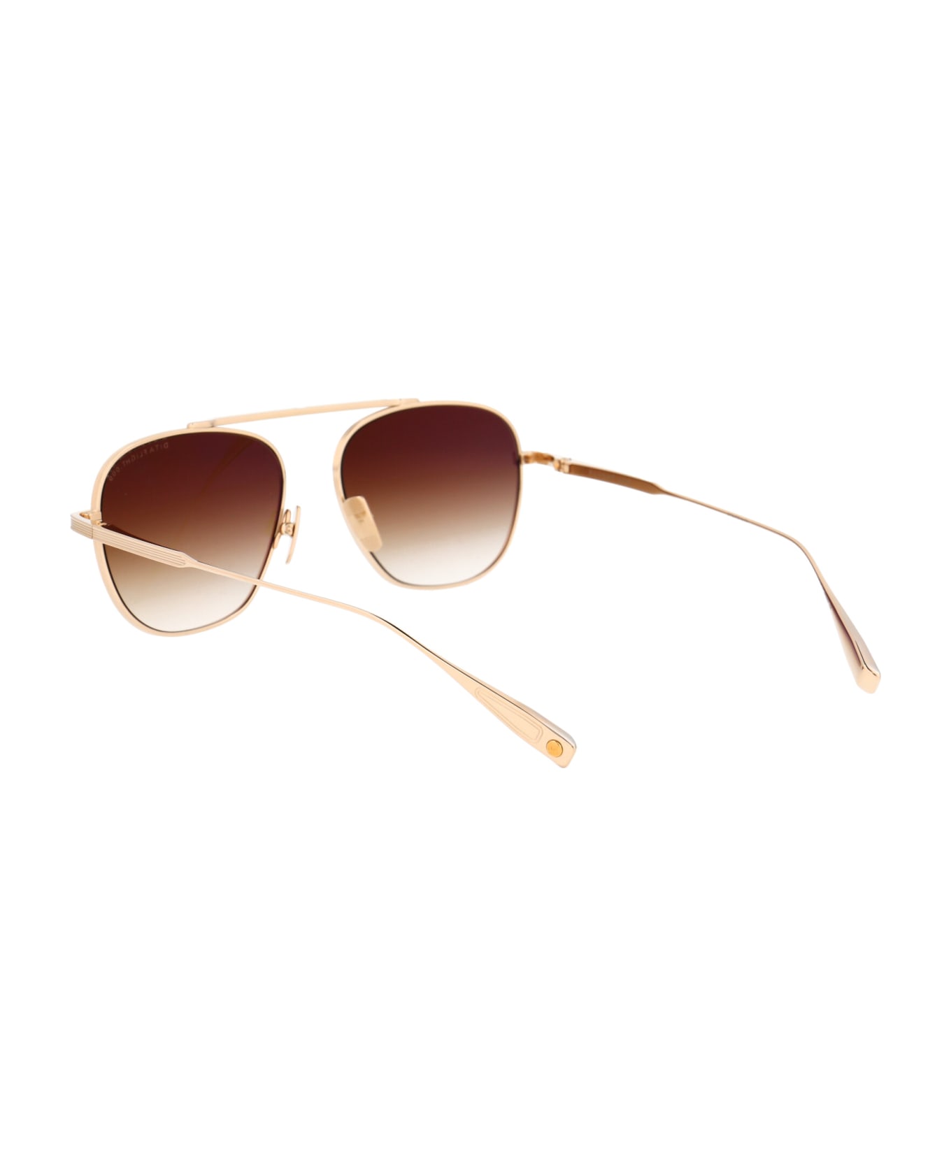 Dita Flight.009 Sunglasses - White Gold Gradient サングラス