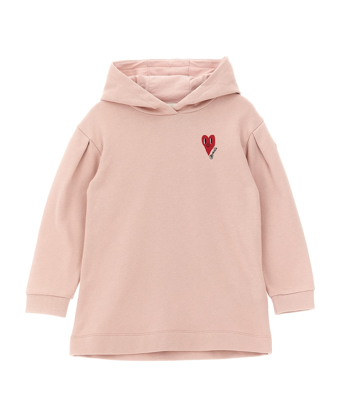 Moncler Hooded Dress - Pink