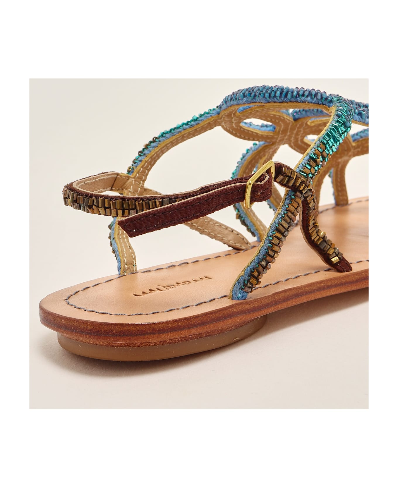 Malìparmi Capri Cut Shaded Sandal - BLU MULTICOLOR