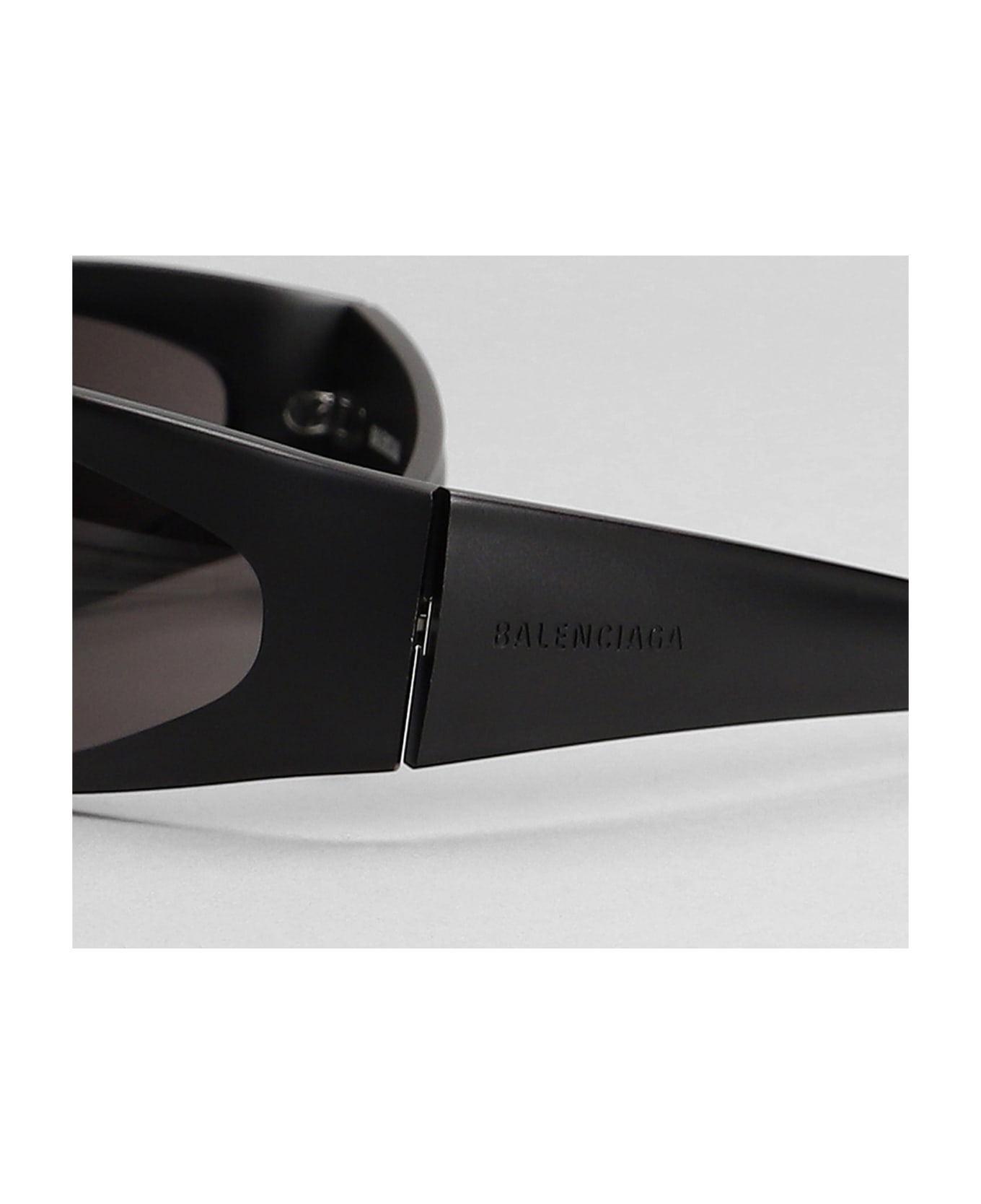 Balenciaga Rev Xp Rec 0290s Sunglasses In Black Acetate - black