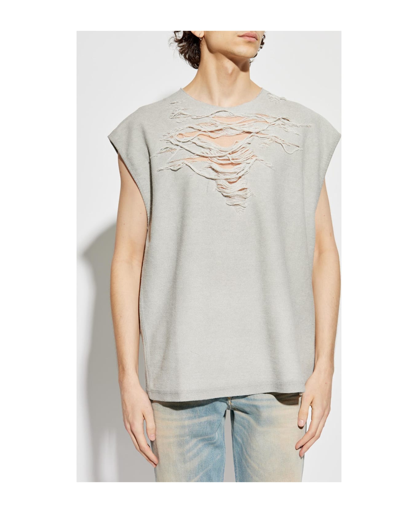 Diesel T-shirt S-rub-sl - GREY