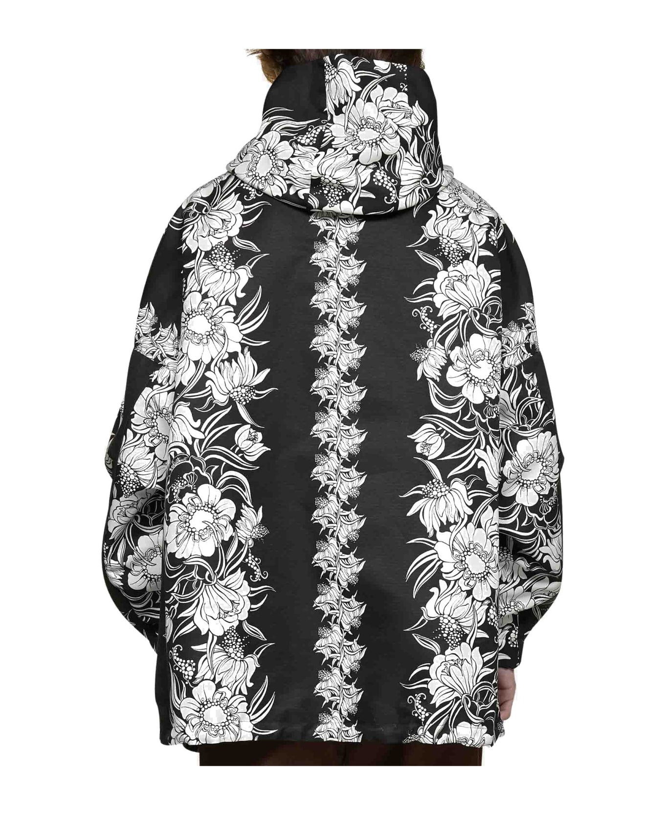 Valentino Street Flowers Daisyland Jacket - Black