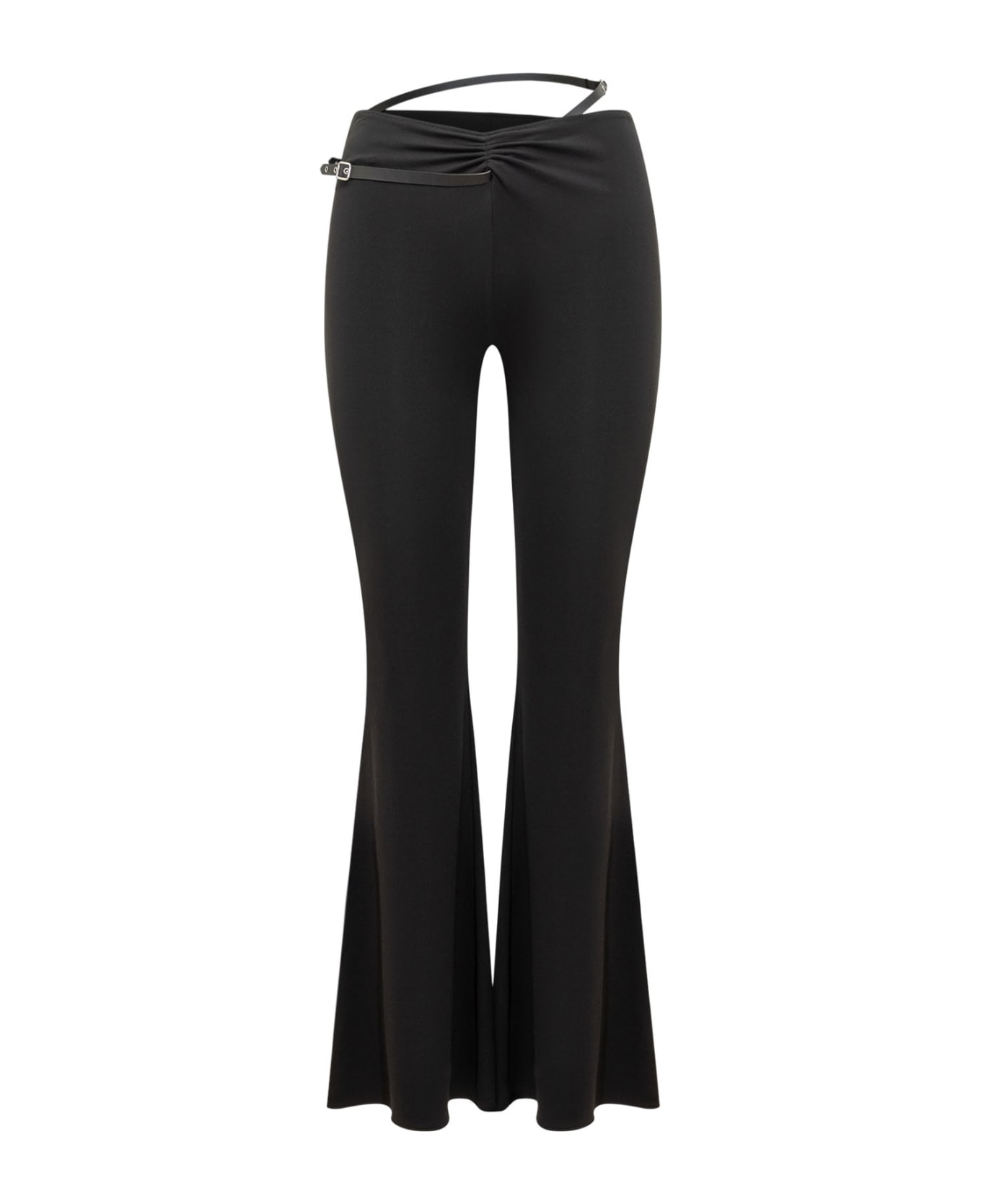 Courrèges Crepe Jersey Trousers - BLACK