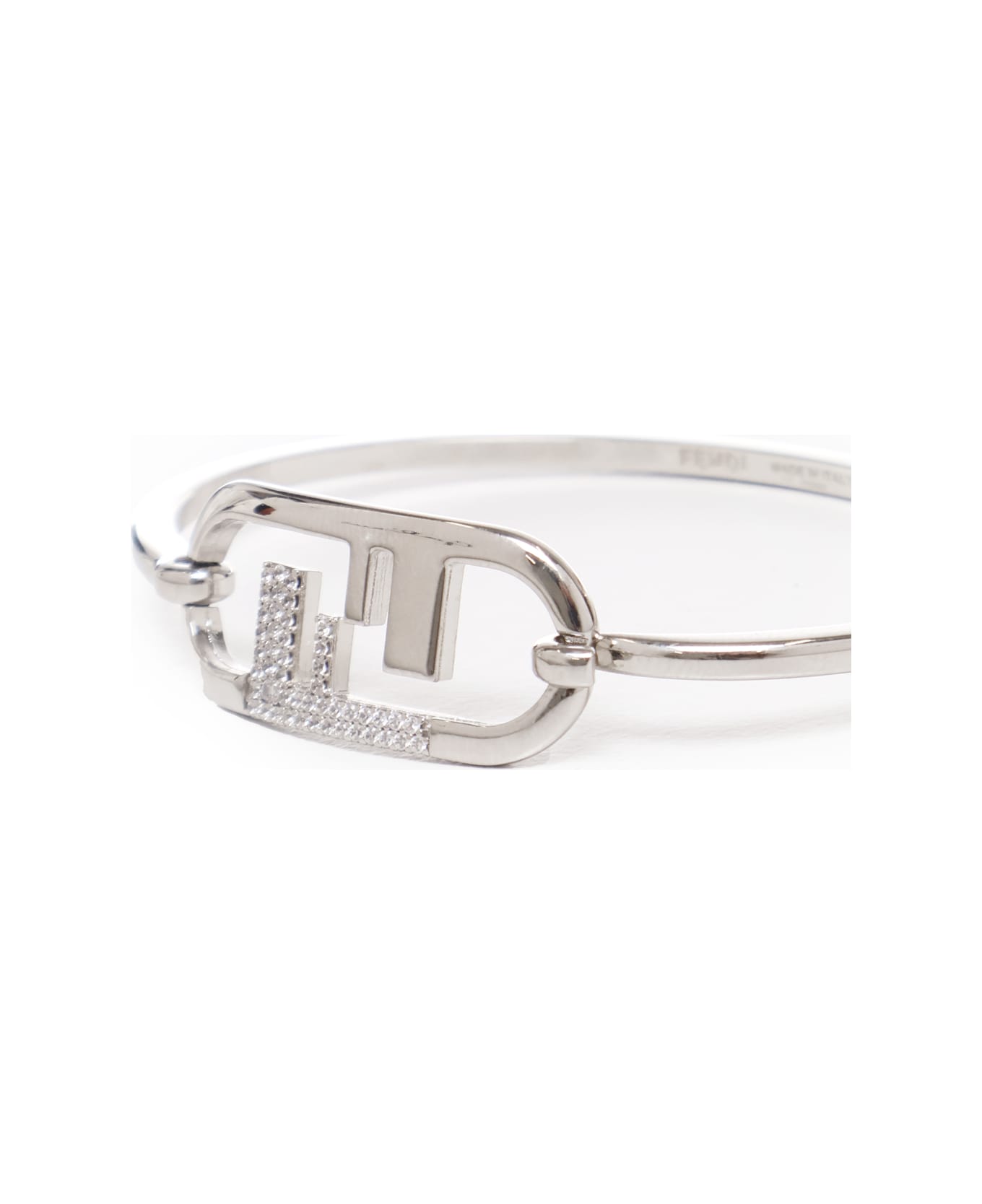 Fendi O'lock Rigid Bracelet - Silver