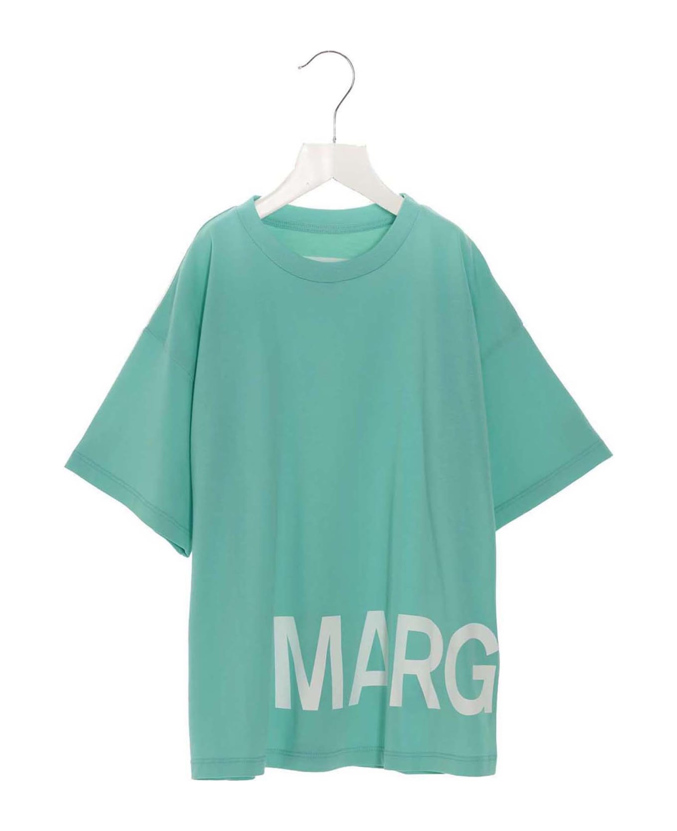 MM6 Maison Margiela Logo T-shirt - Green