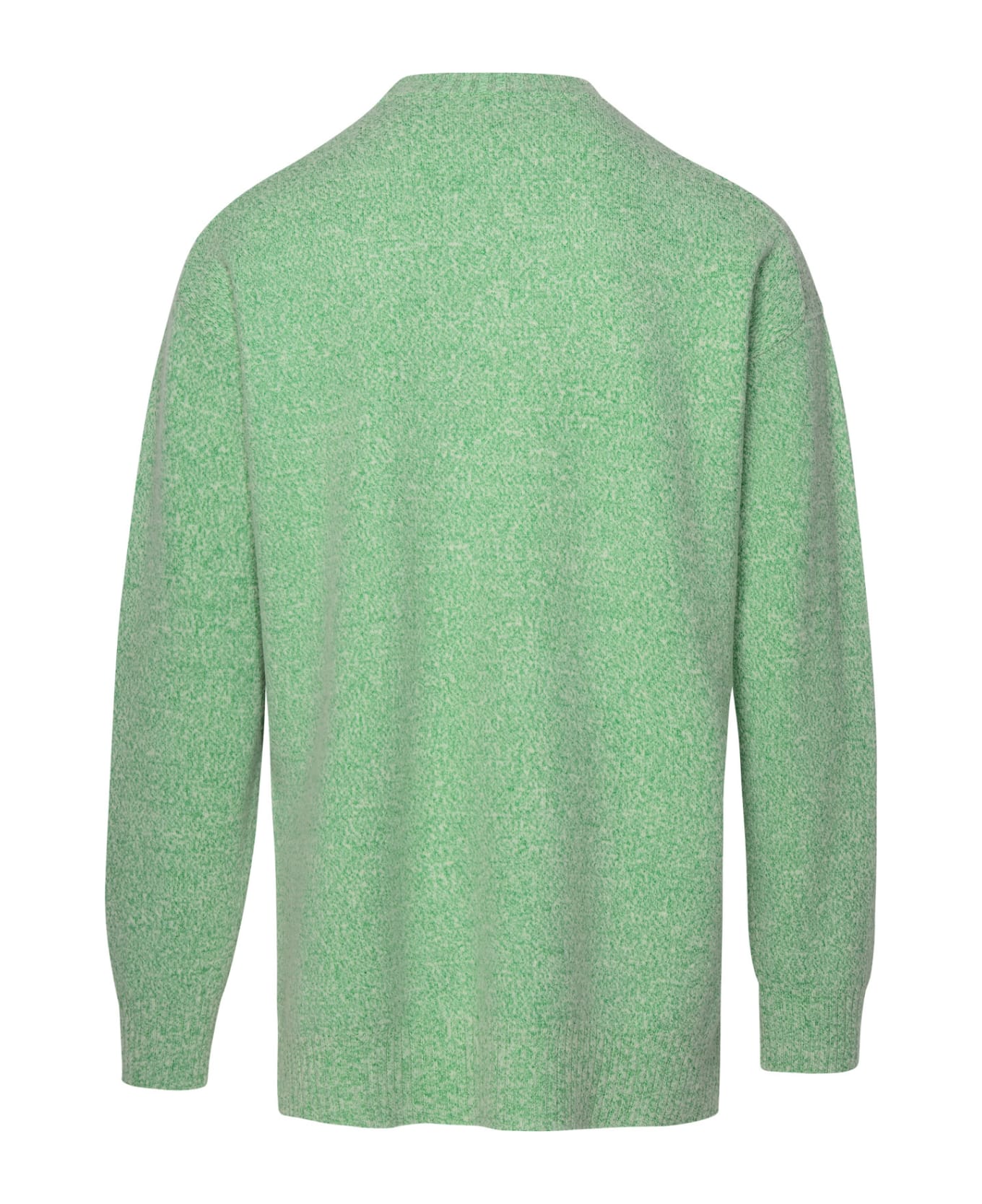 Jil Sander Green Wool Blend Sweater - Green