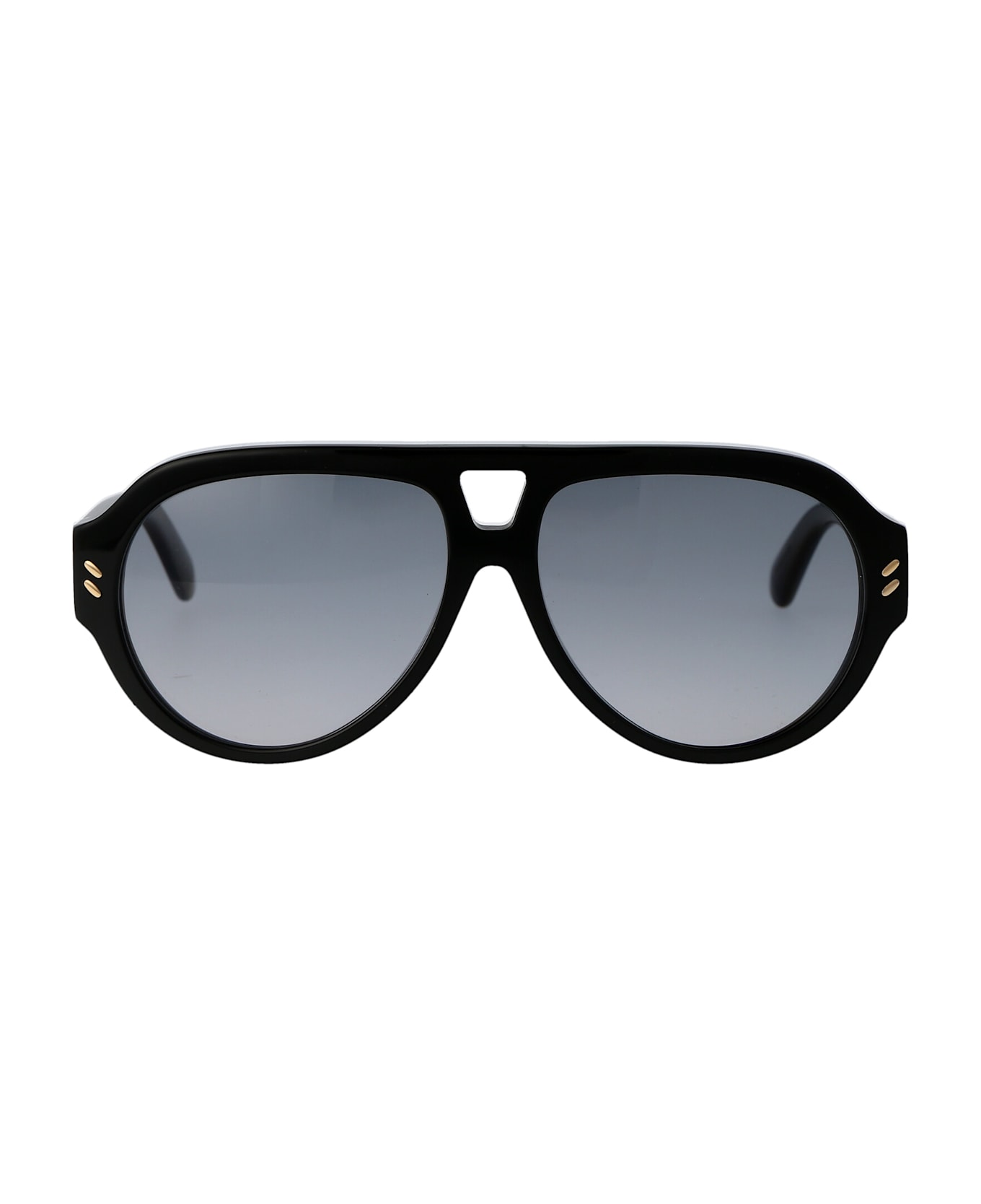 Stella McCartney Eyewear Sc40049i Sunglasses - 01A SHINY BLACK / SMOKE