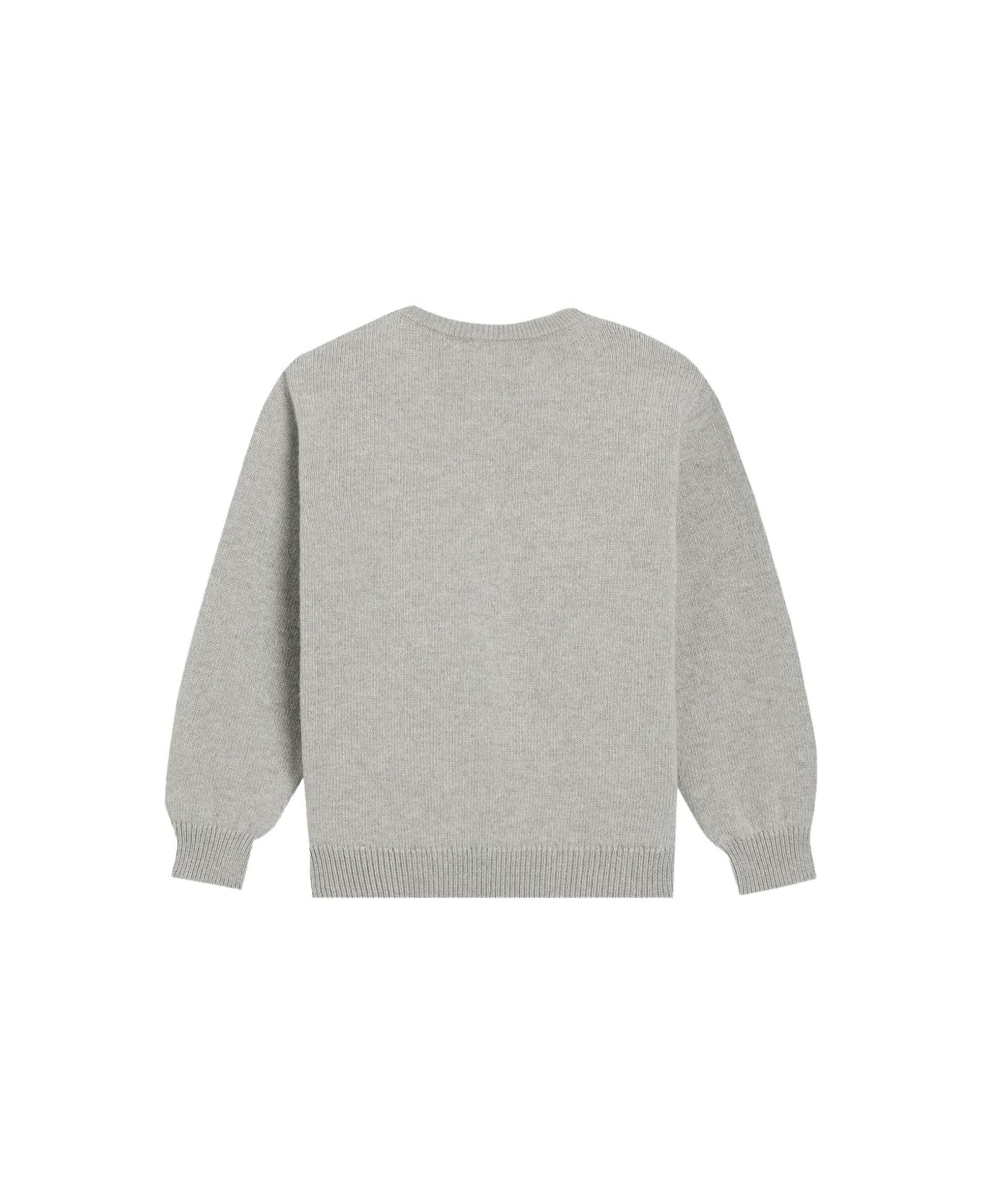 Dolce 
Gabbana Dolce &amp; Gabbana Kids Logo Sweater - Grey
