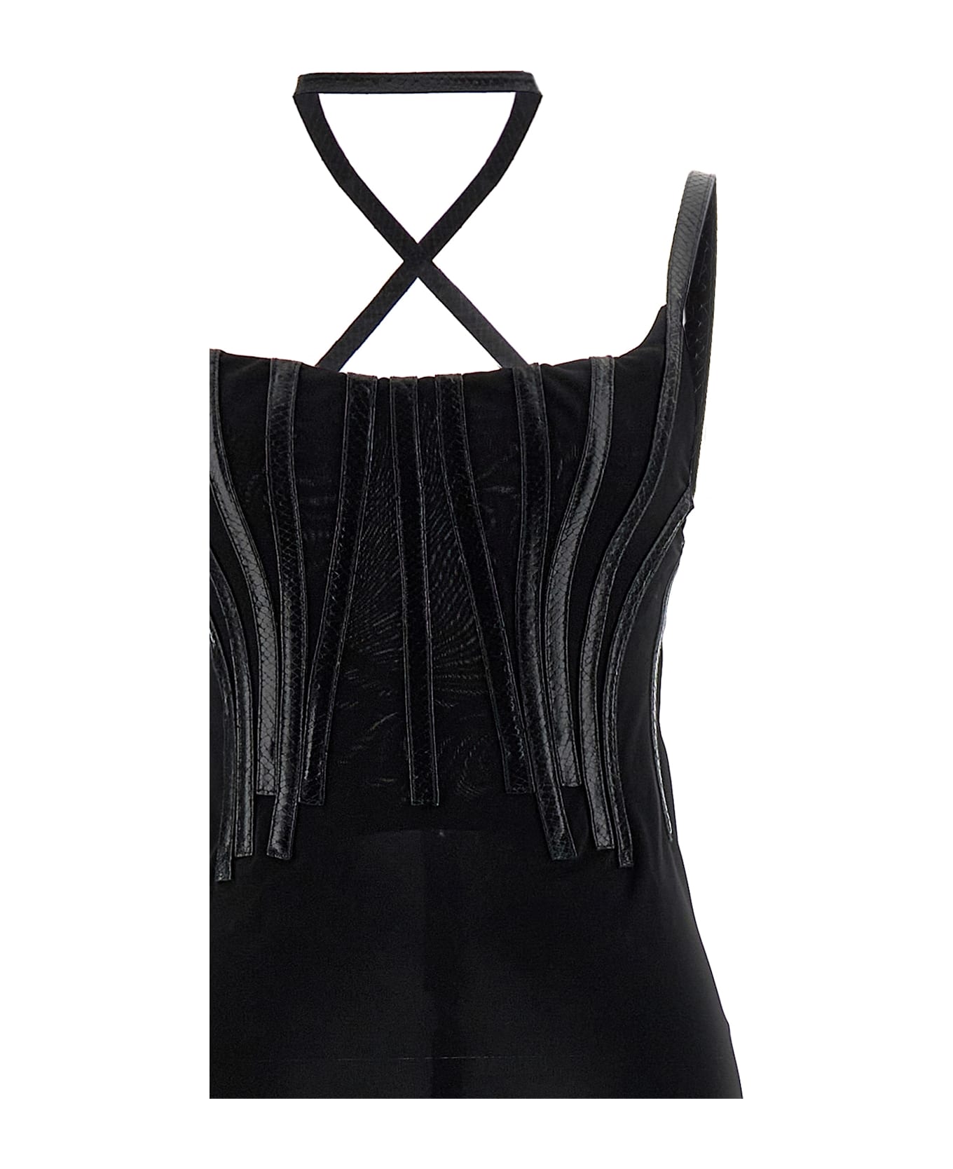 Dsquared2 Corset Dress - Black  