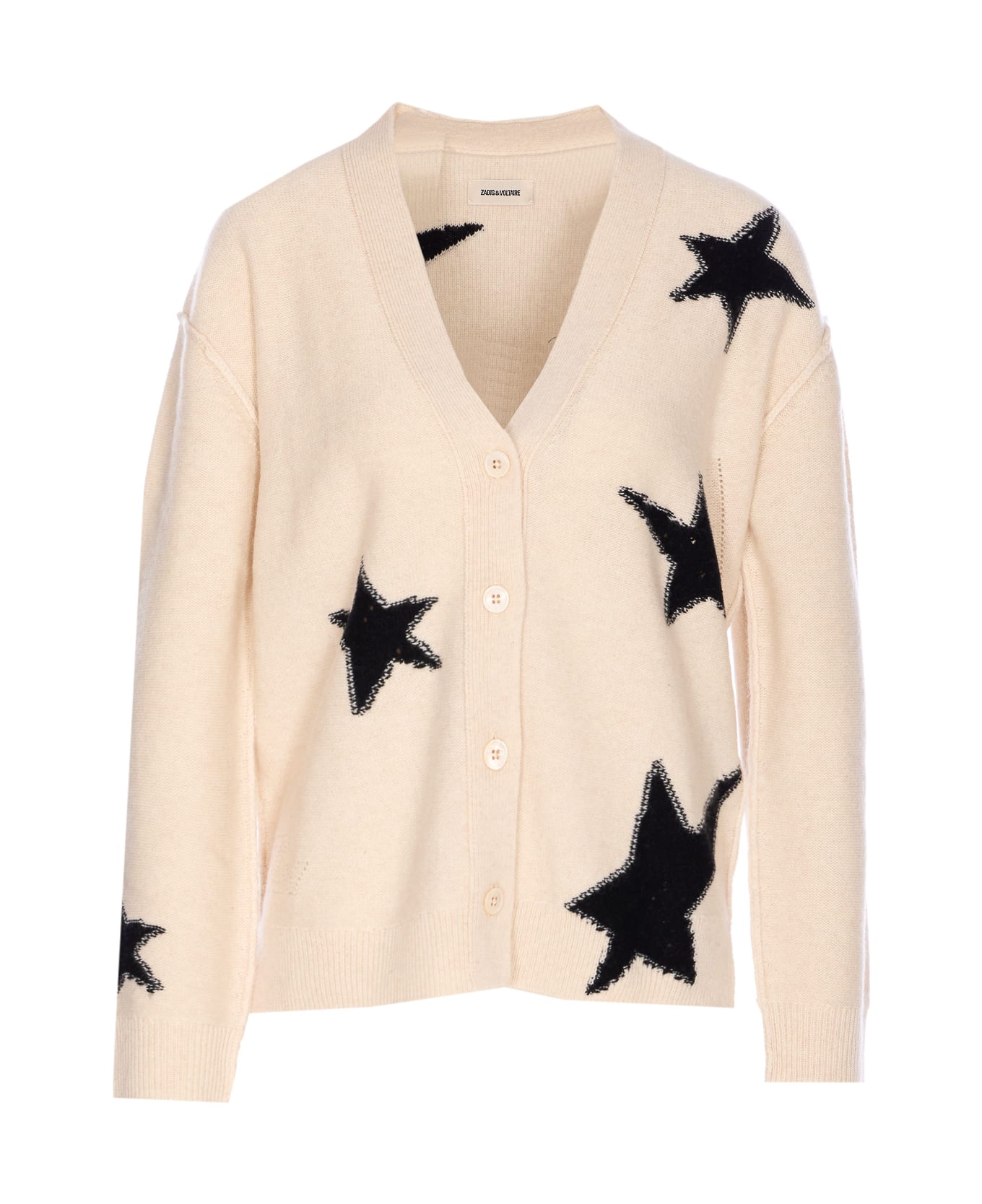 Zadig 
Voltaire Mirkaz Wa Star Cardigan - Yellow Cream