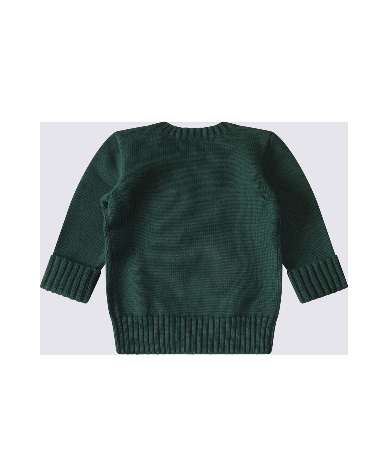 Polo Ralph Lauren Green Cotton Sweater - Green ニットウェア＆スウェットシャツ