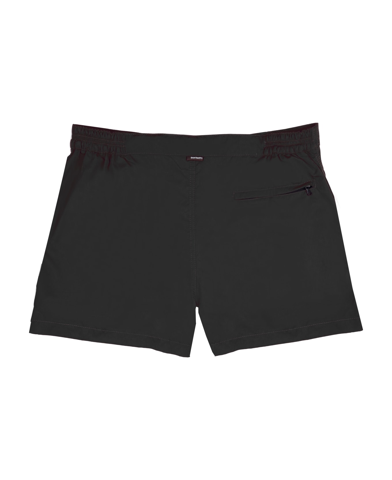 MC2 Saint Barth Black Man Swim Shorts - BLACK