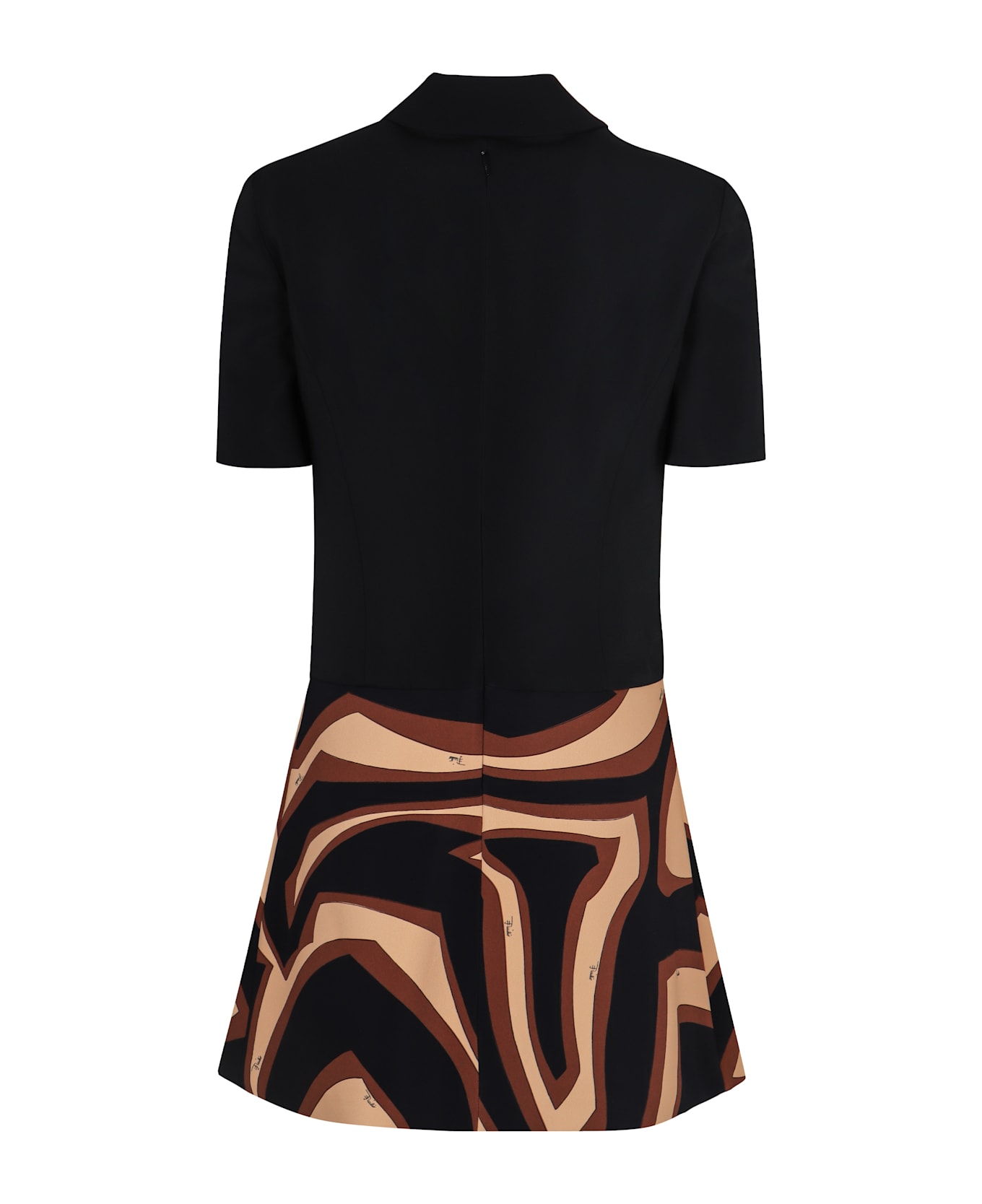 Pucci Short Dress In Viscose - Multicolor