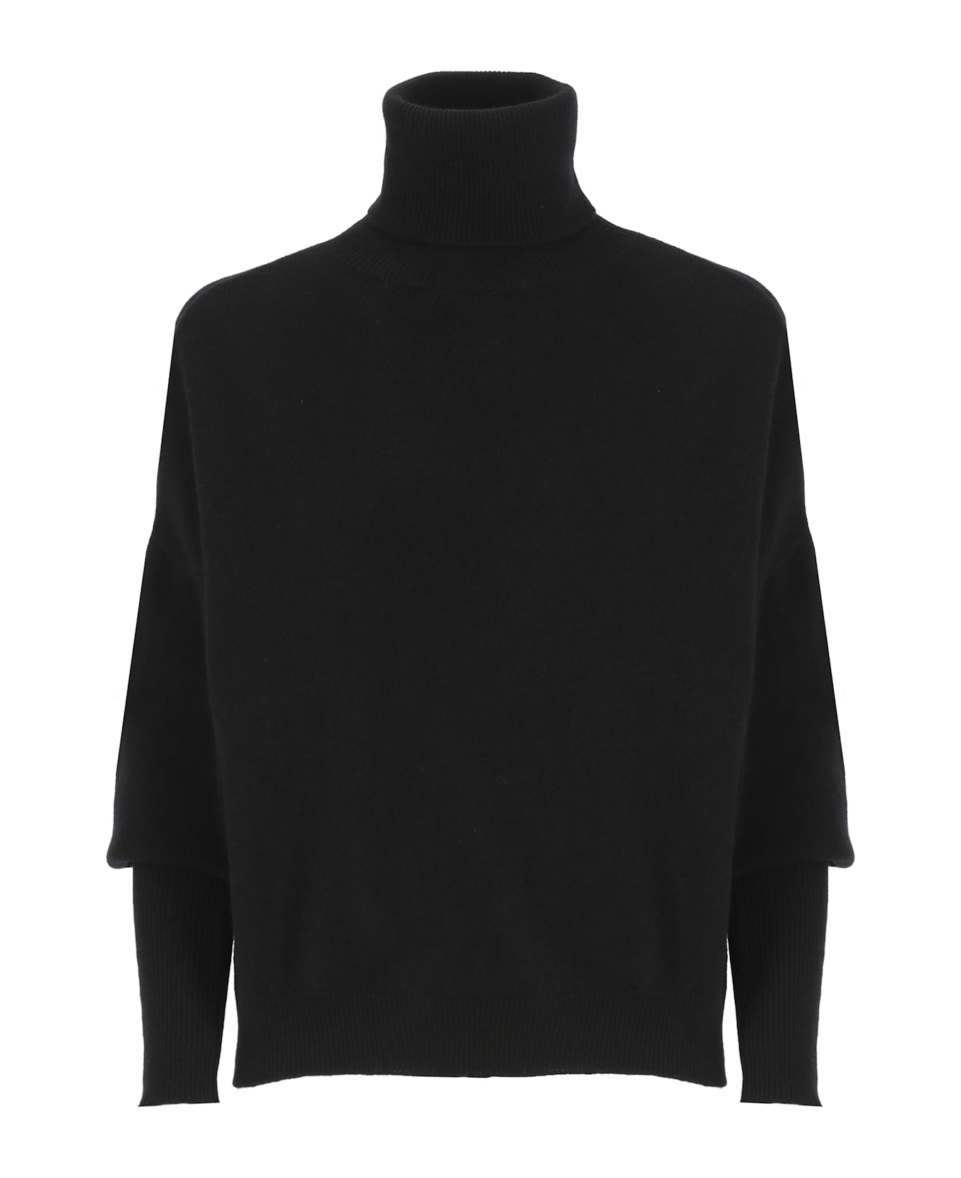 Andrea Ya'aqov Wool And Cashmere Sweater - Black