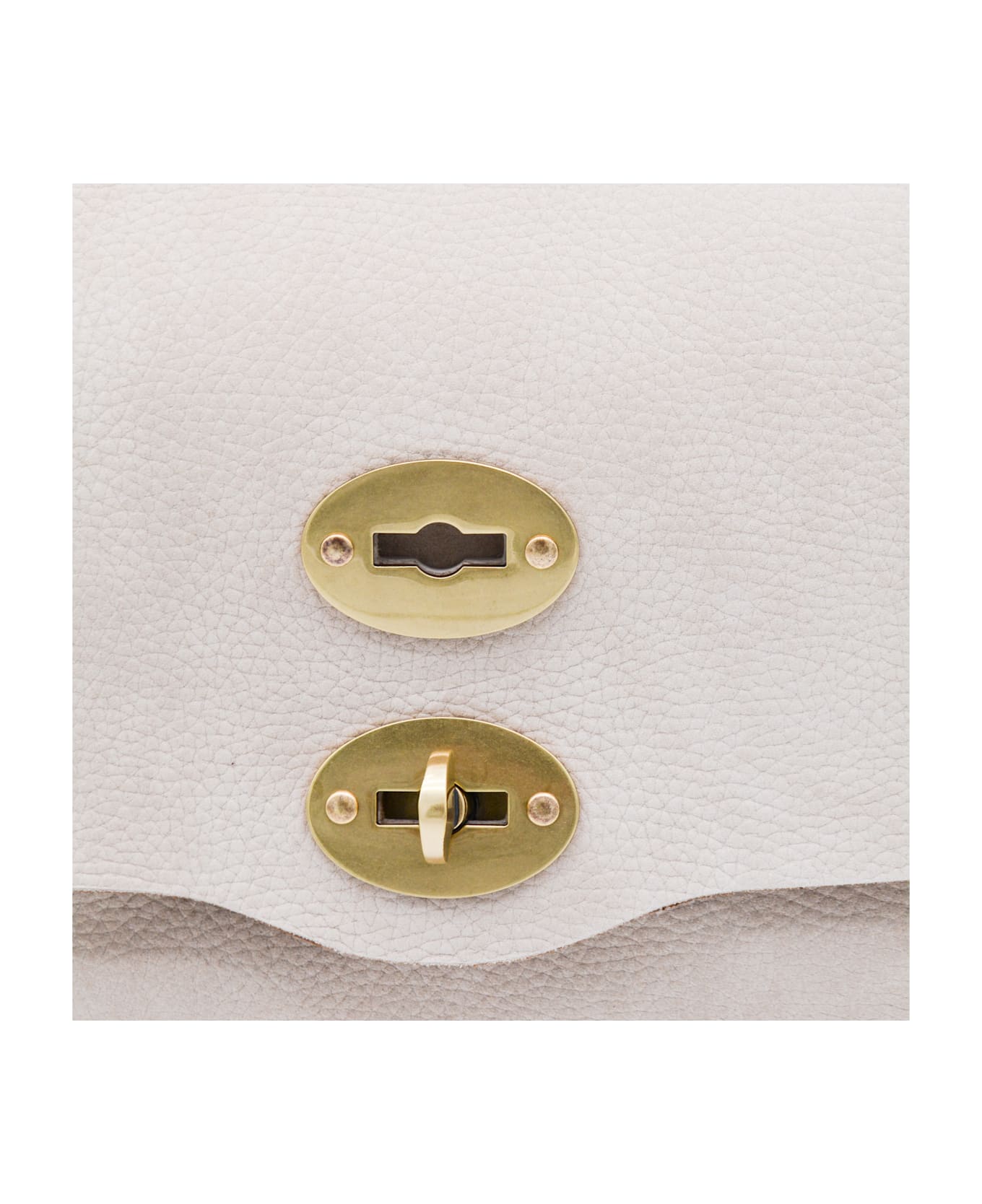 Zanellato Beige Leather Postina S Top Handle Bag - BEIGE MALVA