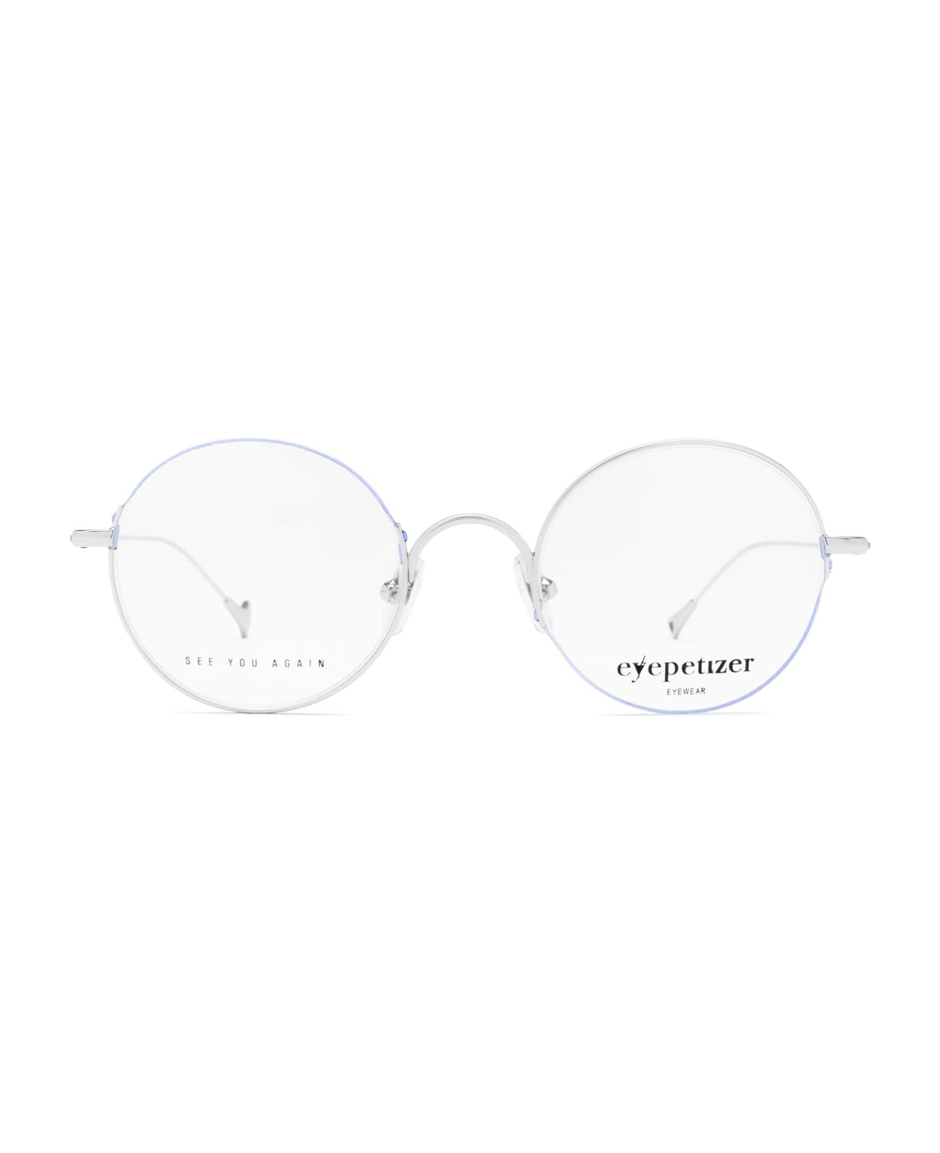 Eyepetizer Tondo Silver Glasses - Silver