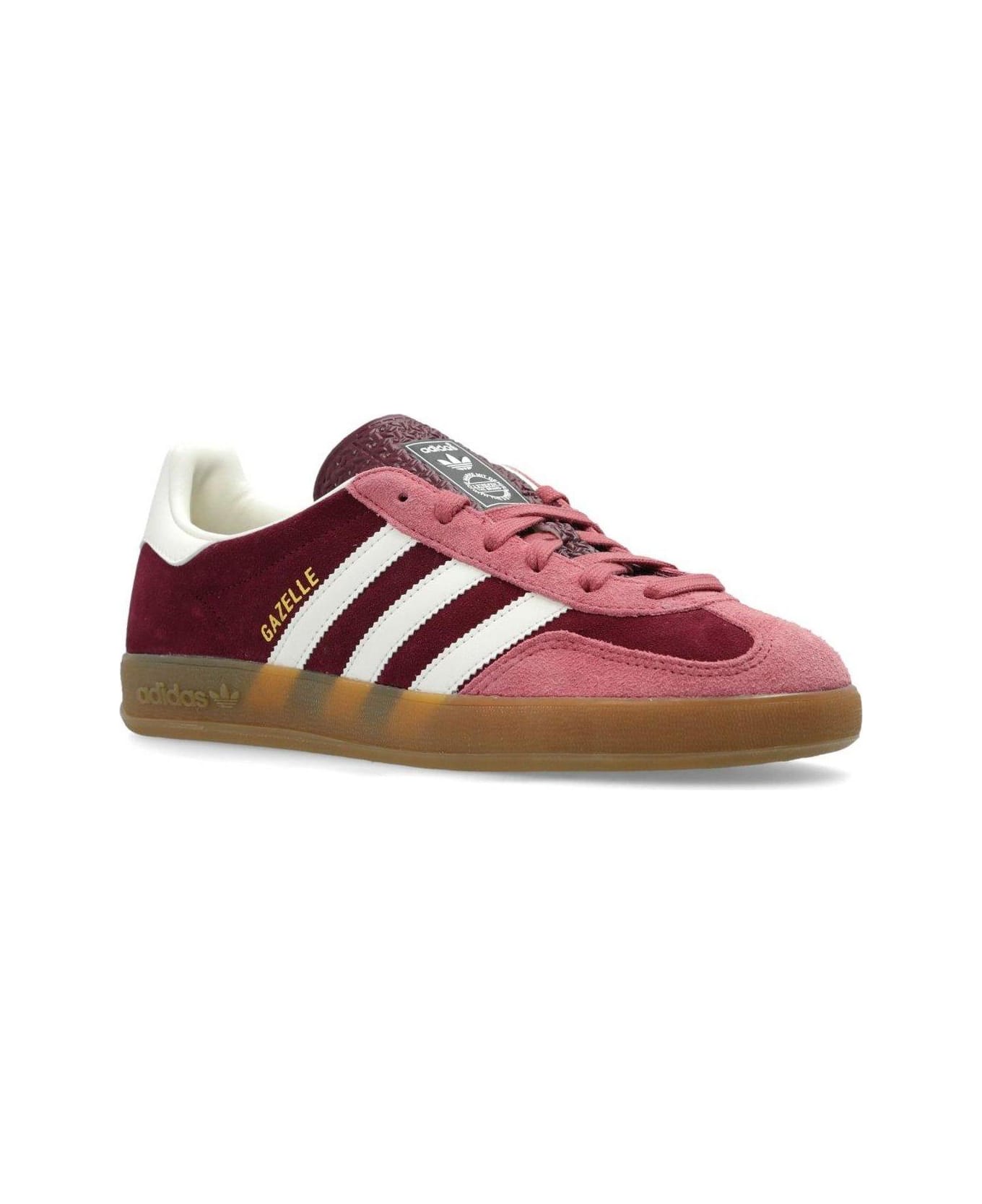 Adidas Originals Gazelle Indoor Low-top Sneakers - Maroon/ftwwht/precri