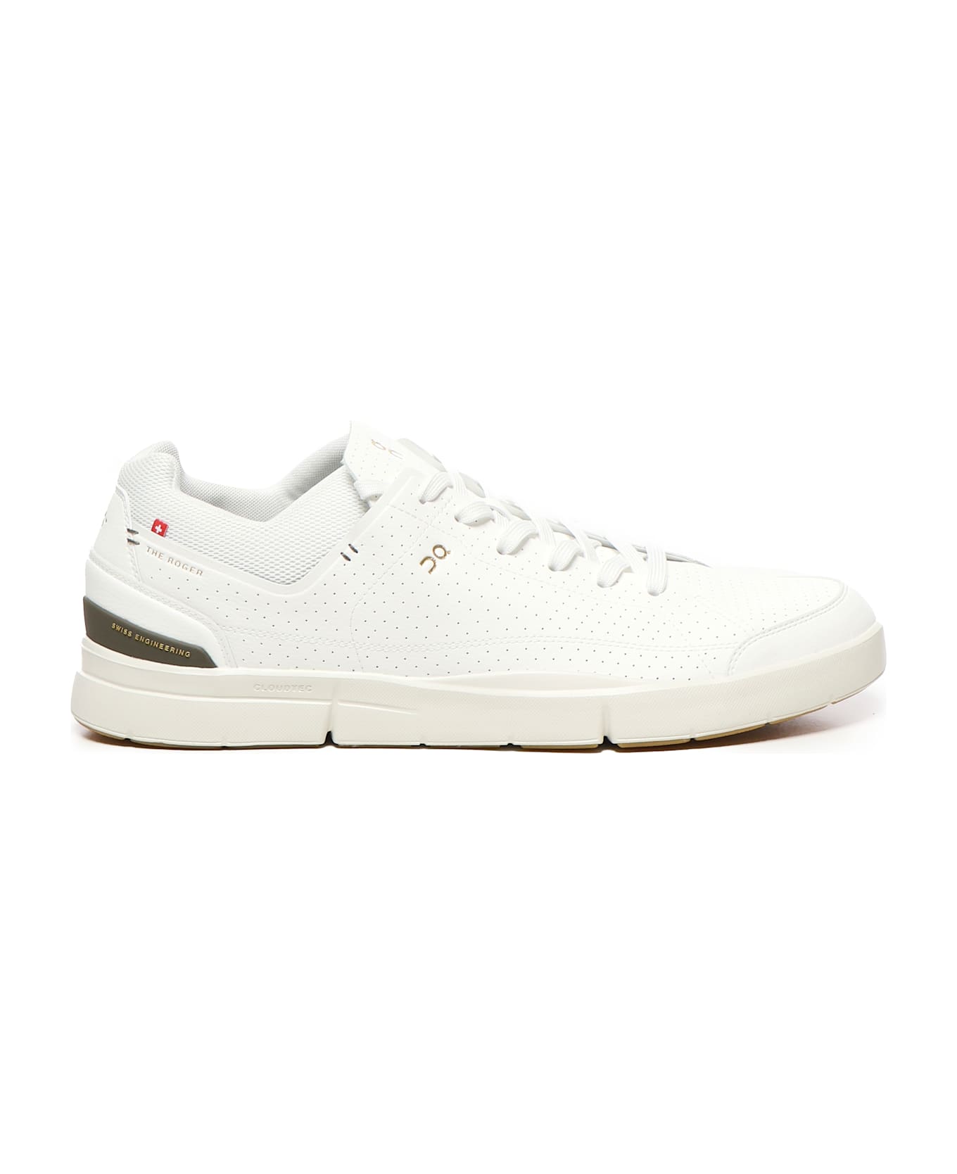 ON The Roger Advantage Sneakers - White Olive