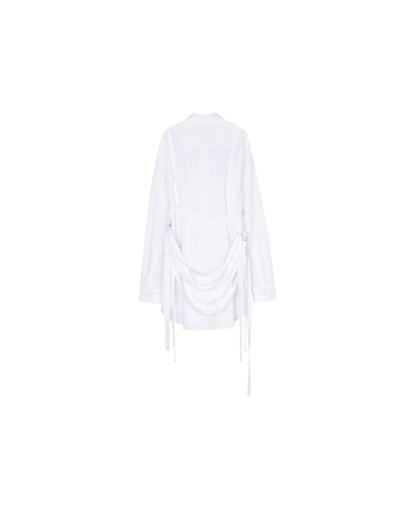 Ann Demeulemeester Buttoned Shirt - WHITE シャツ