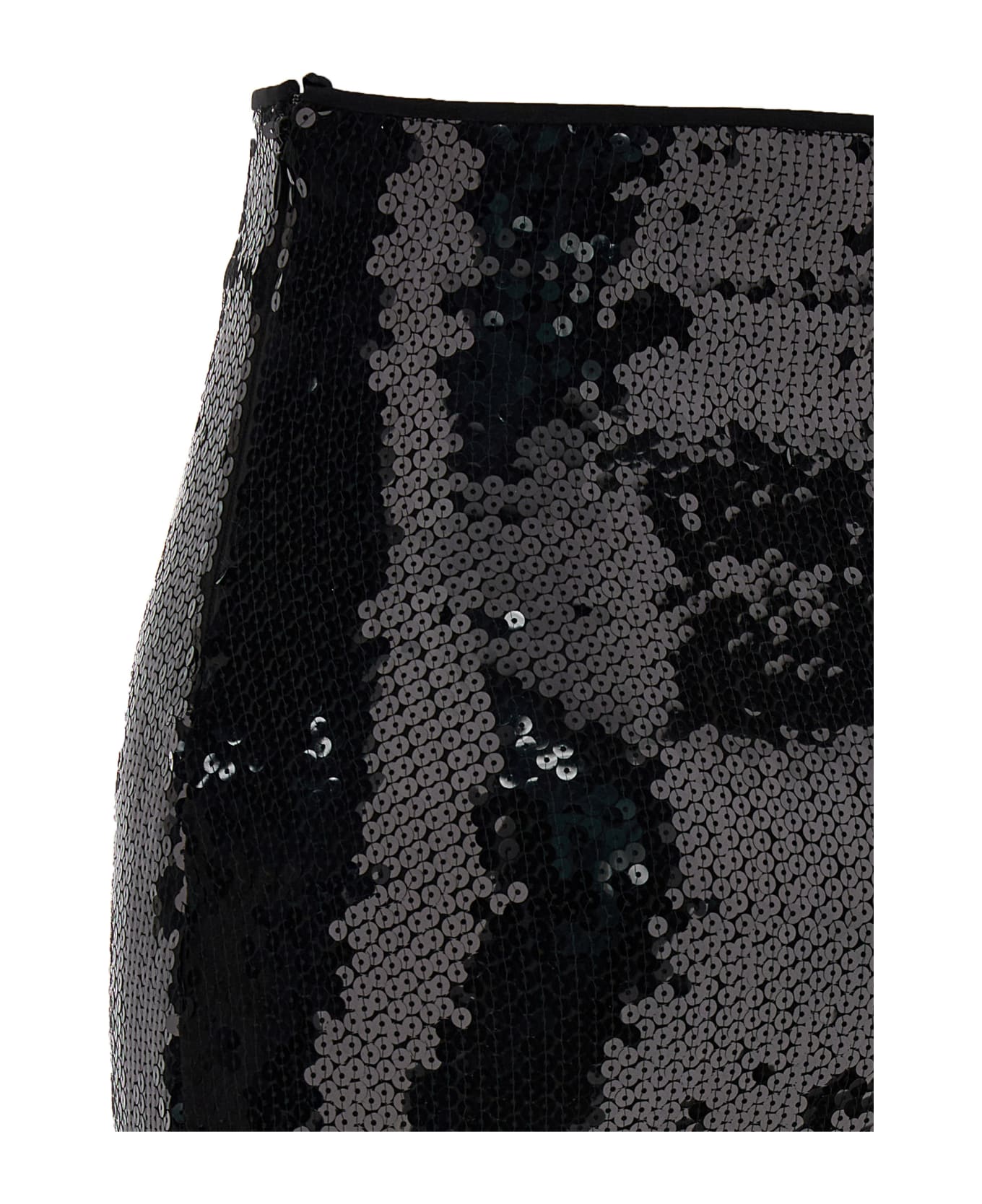 Alexandre Vauthier Mesh Midi Skirt - Black   スカート