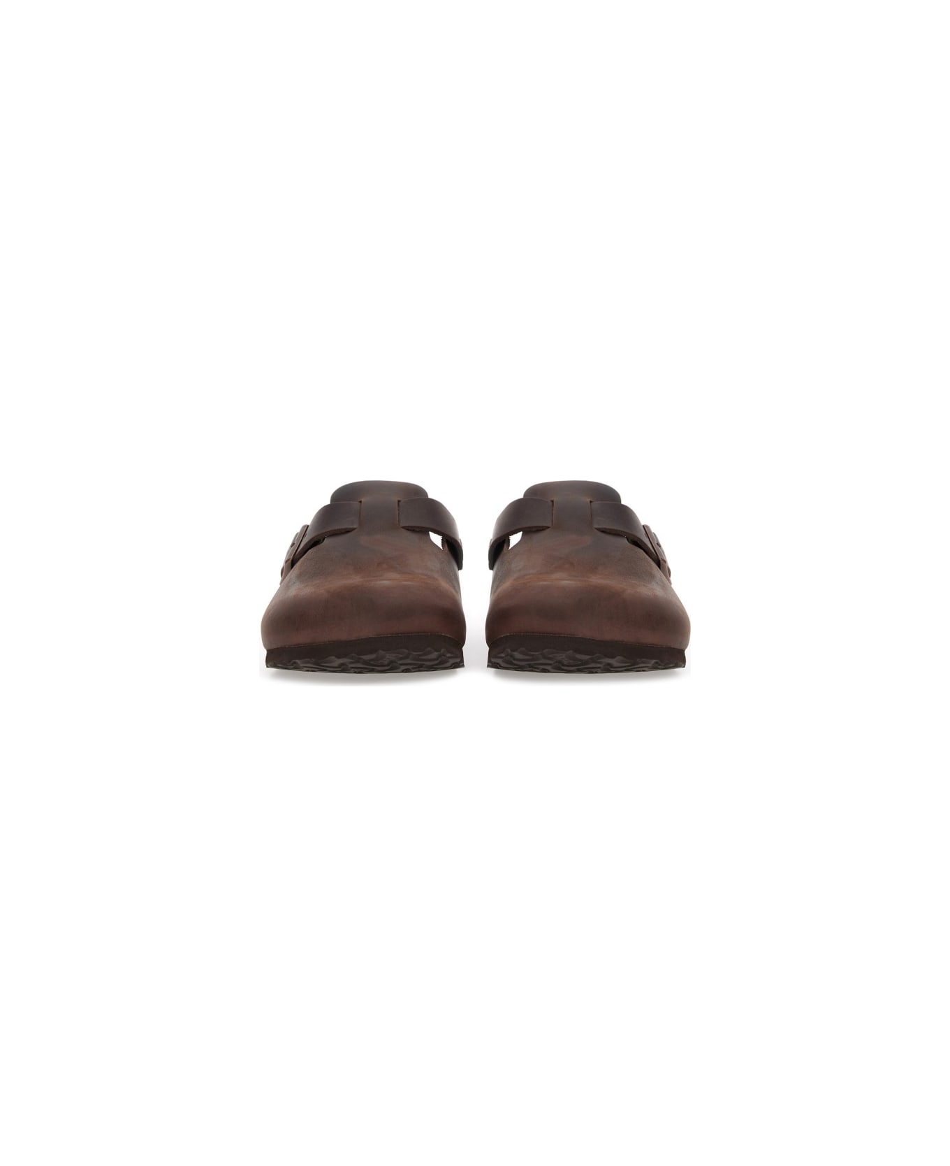 Birkenstock Sabot "boston" - BROWN