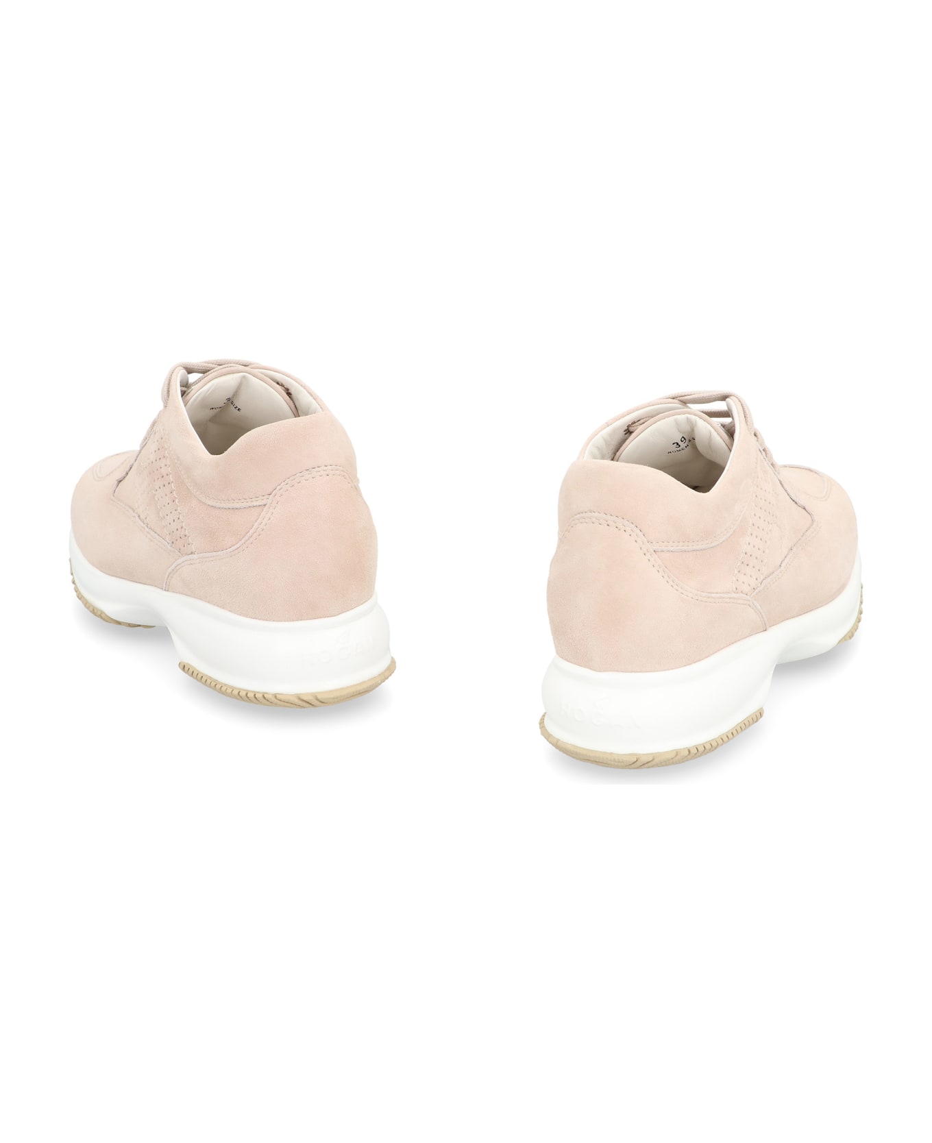 Hogan Interactive Suede Sneakers - Beige