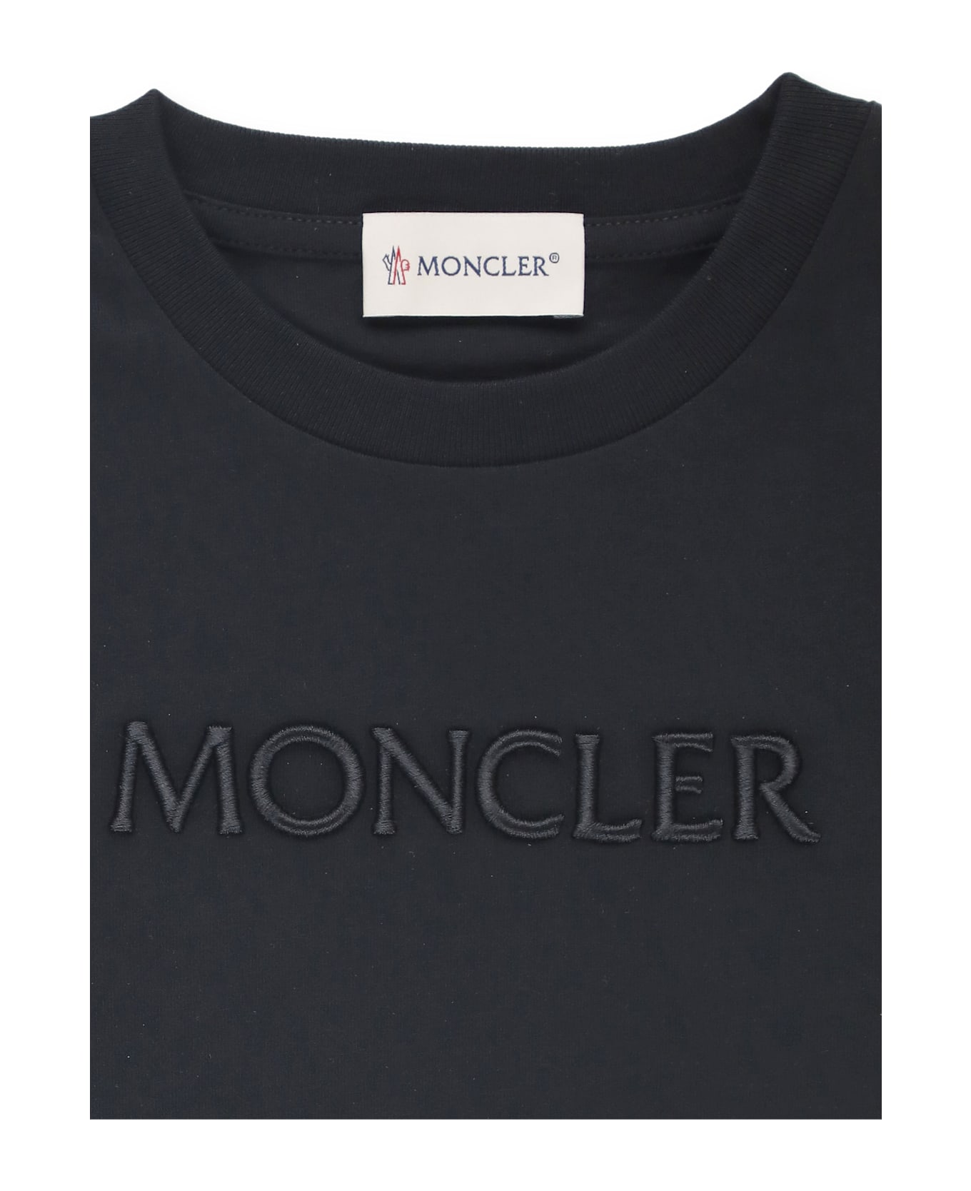 Moncler Logoed T-shirt - Black