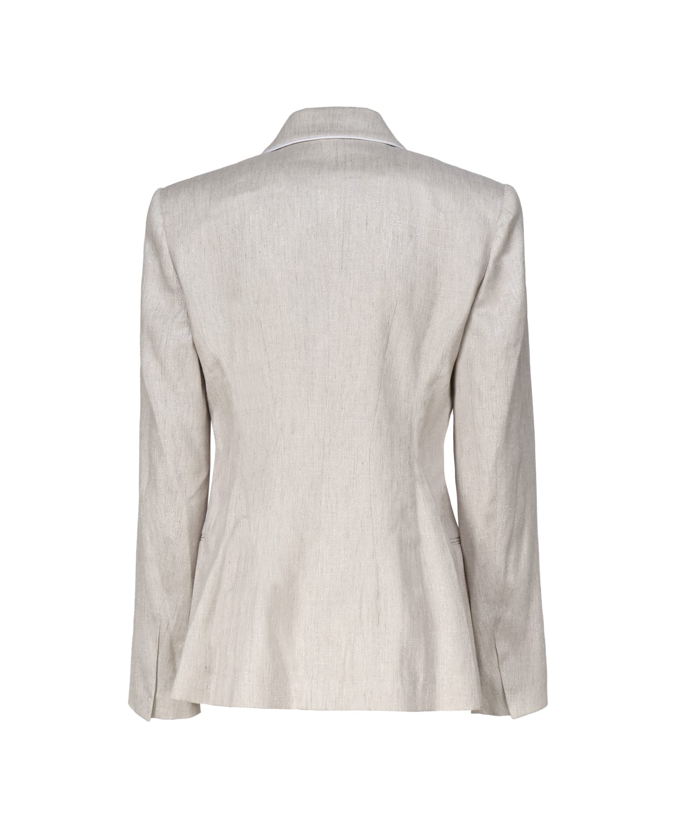 Genny Double-breasted Jacket - Grey