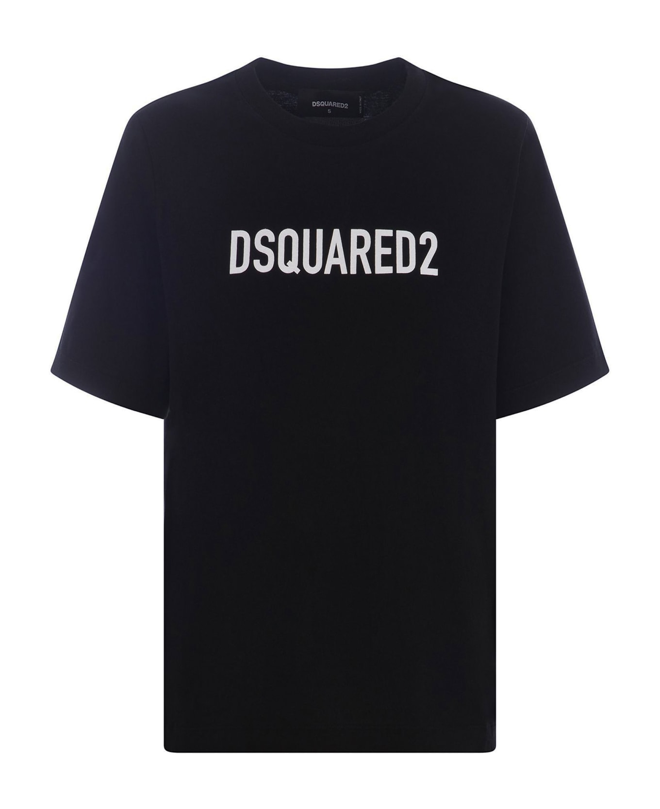 Dsquared2 Cotton T-shirt - Black Tシャツ