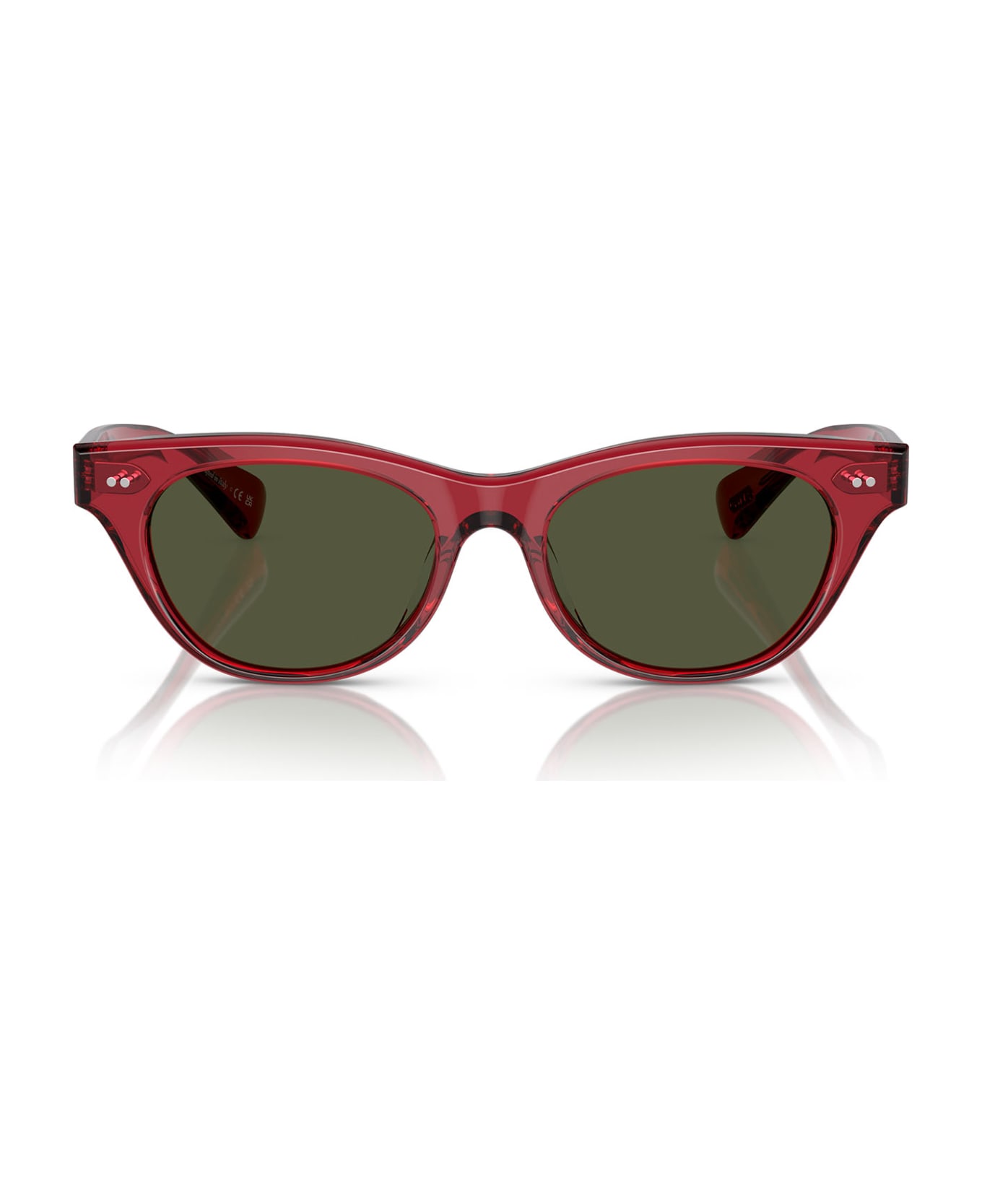 Oliver Peoples Ov5541su Translucent Red Sunglasses - Translucent Red