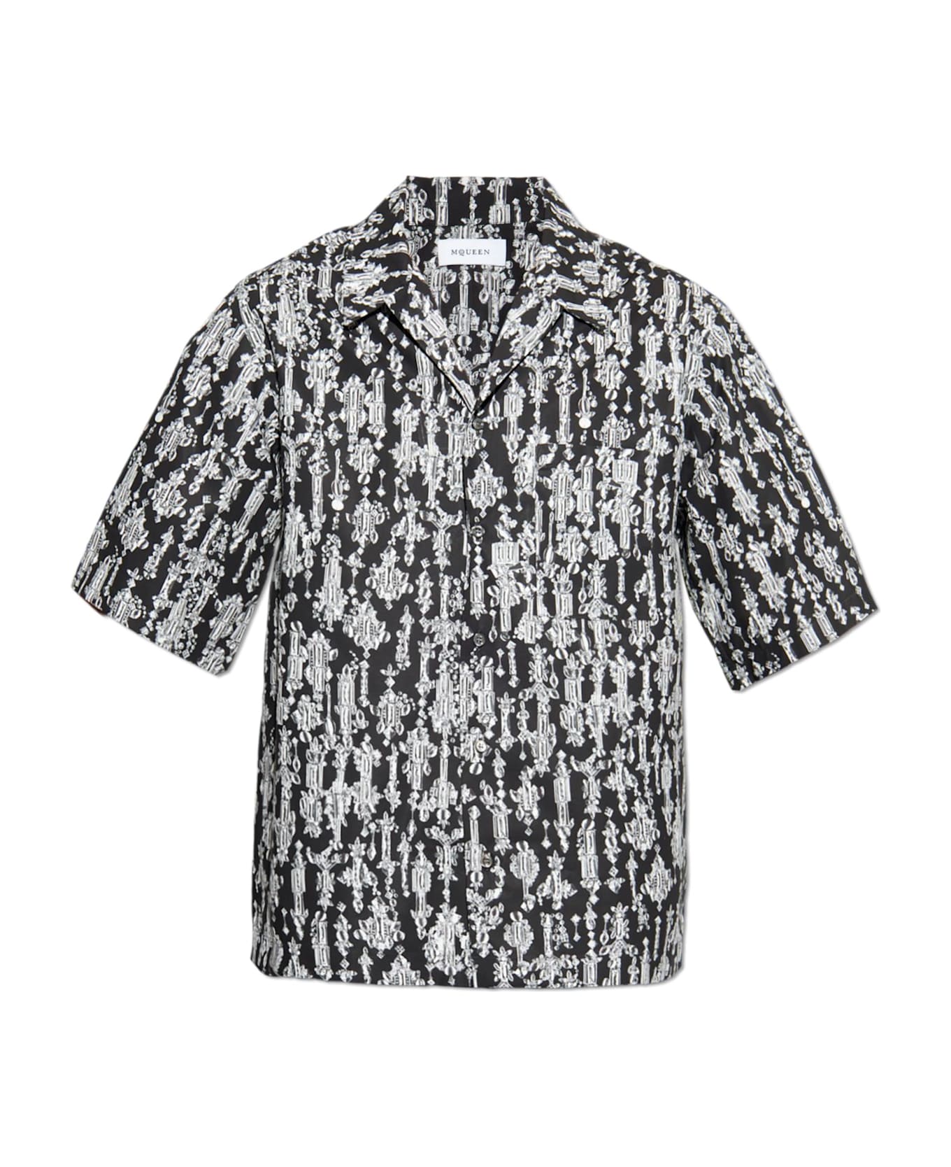 Alexander McQueen Shirt With Pocket - BLACK