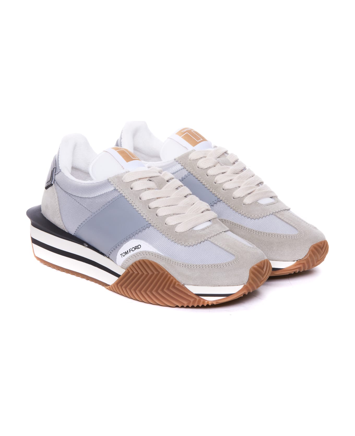 Tom Ford James Sneakers - Silver スニーカー