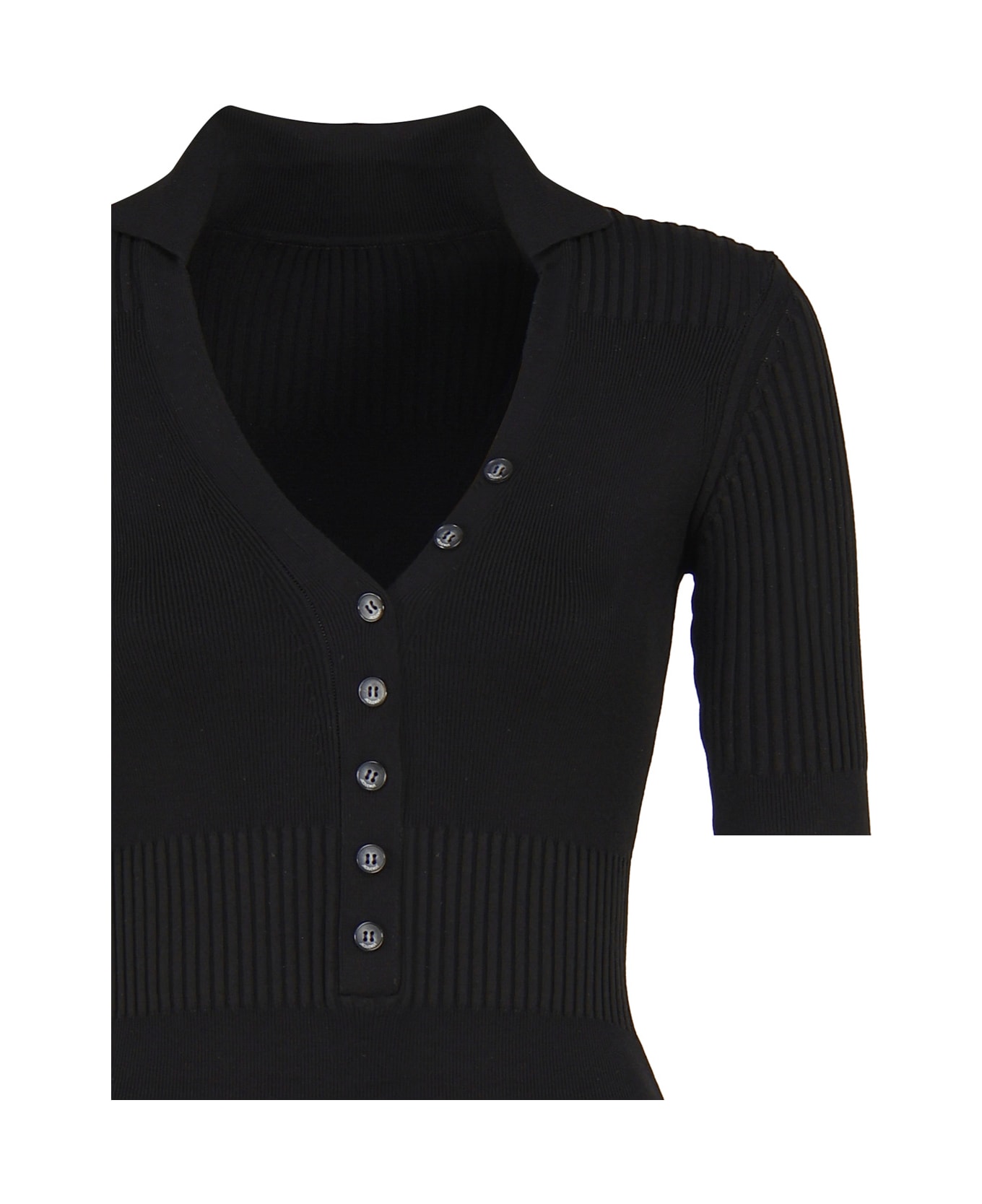 Jacquemus Yauco Knit Bodysuit - Black