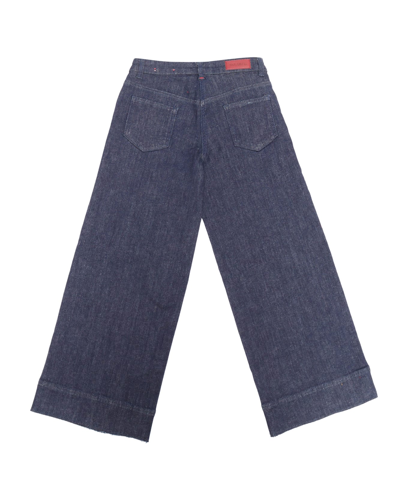 Max&Co. Wide Leg Denim Jeans - BLUE