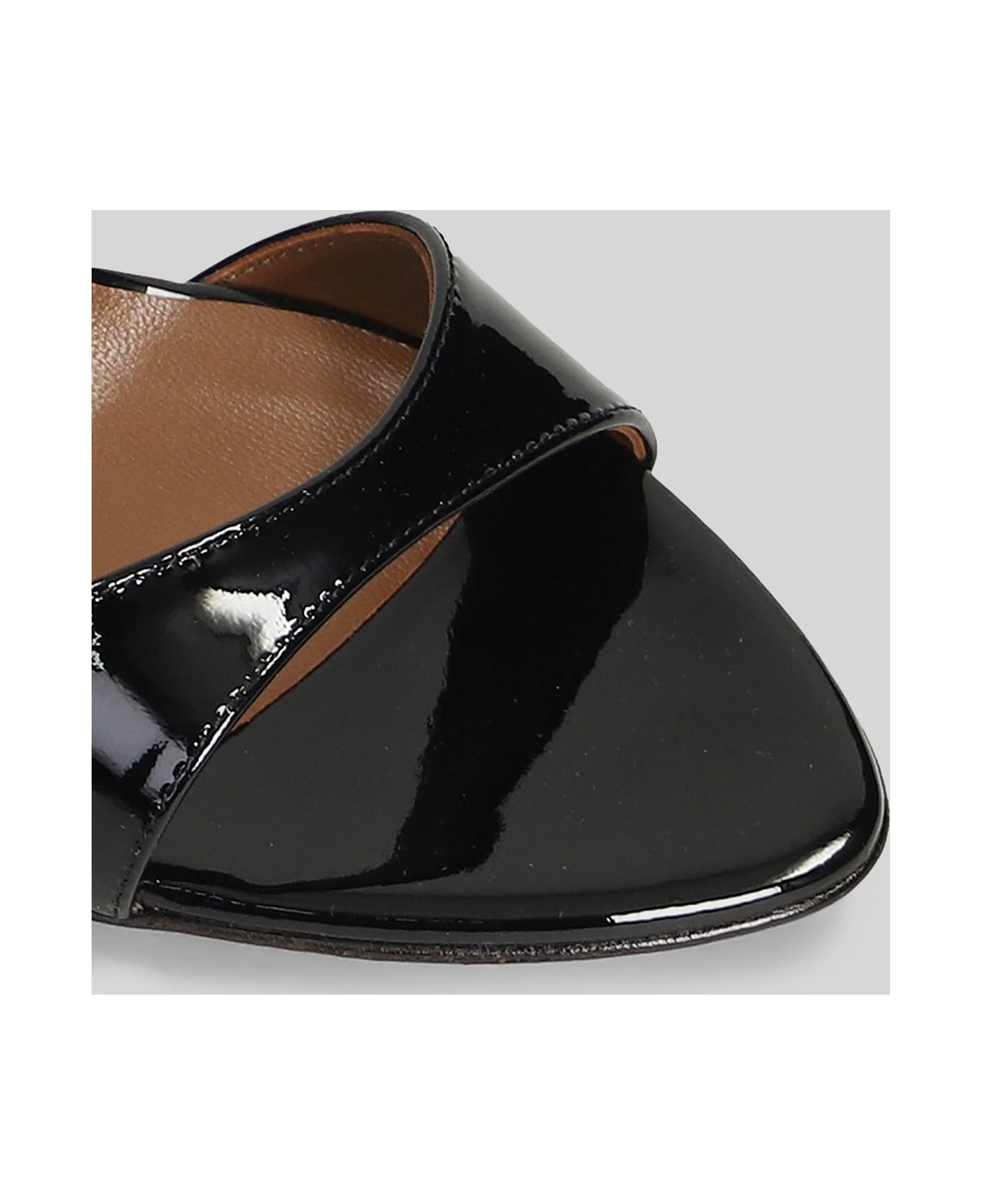 Giuseppe Zanotti Lilibeth 90 Sandals In Black Patent Leather - black