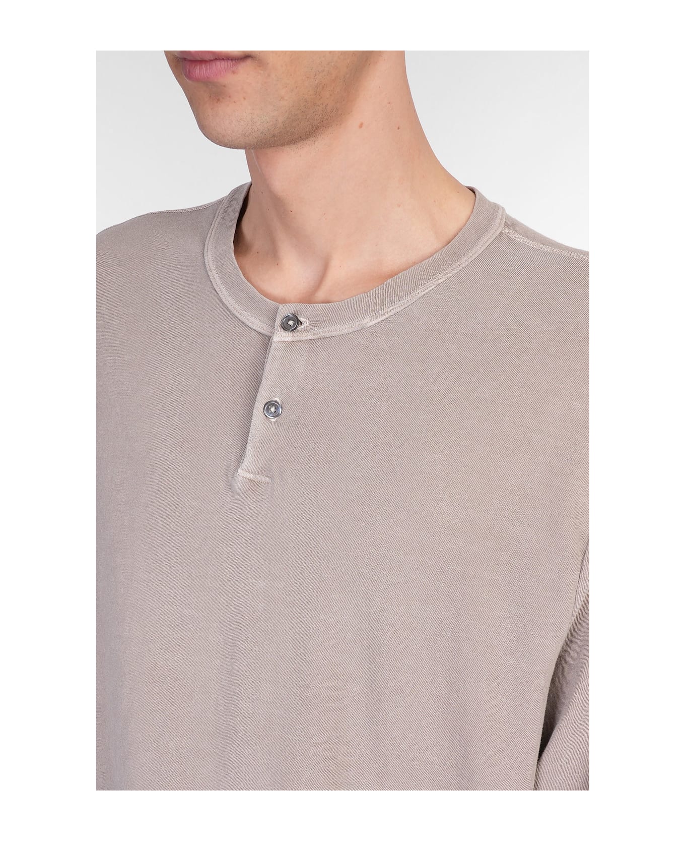 James Perse Polo In Green Cotton - green
