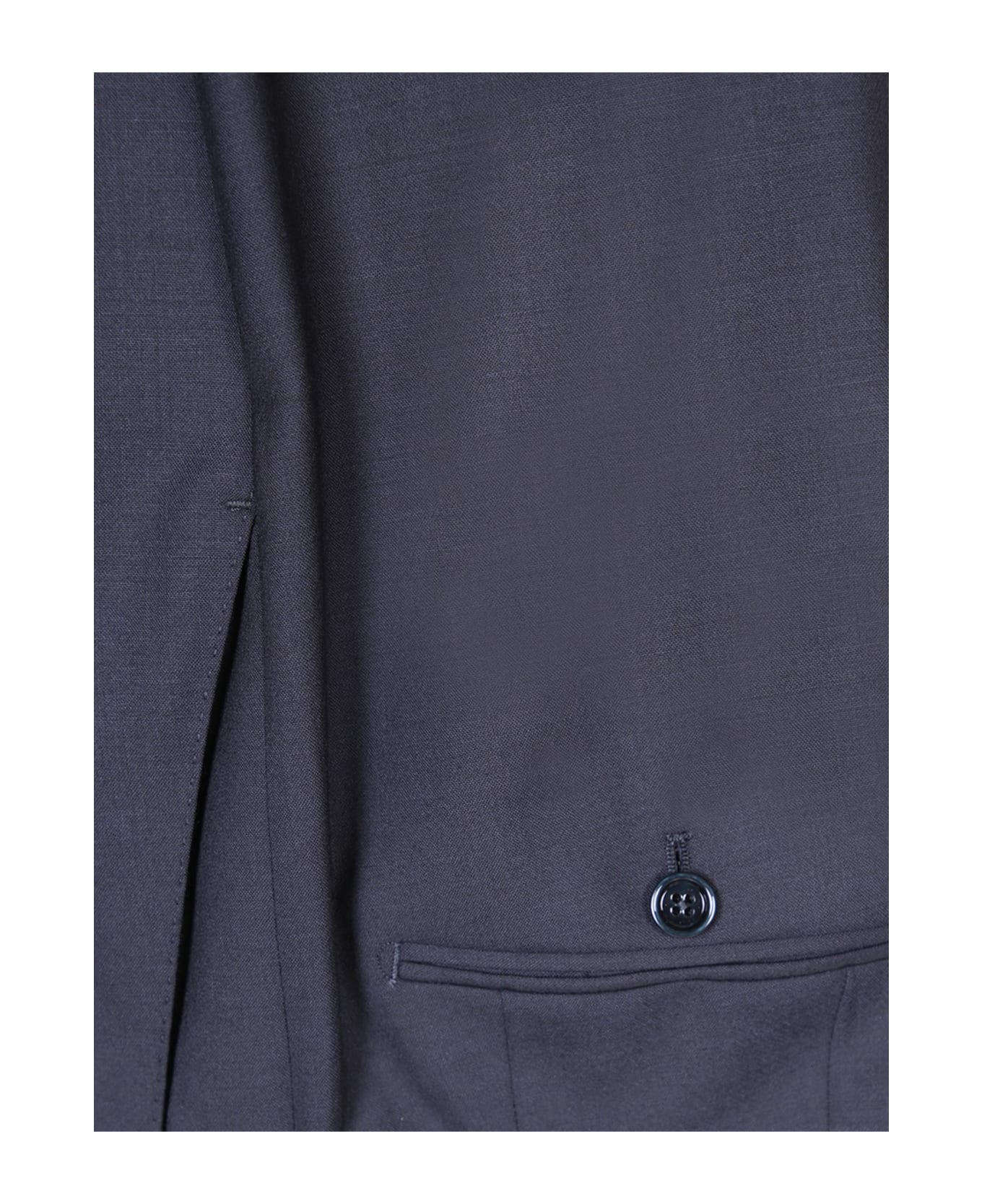 Lardini Stretch Fabric Blue Suit - Blue