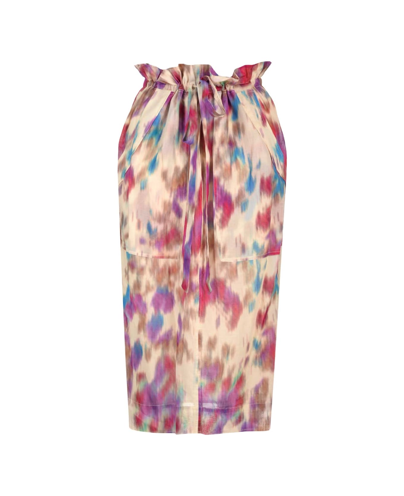 Marant Étoile Drawstring Midi Skirt - Multicolor
