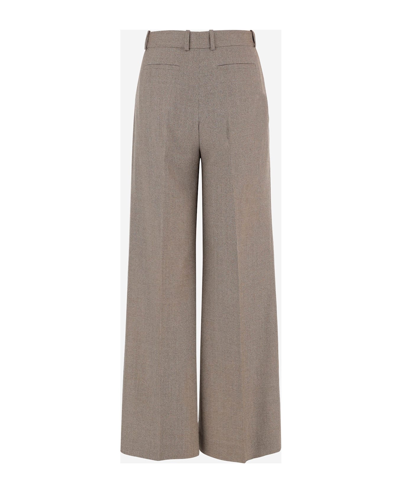 QL2 Mafalda Wool Trousers - Beige