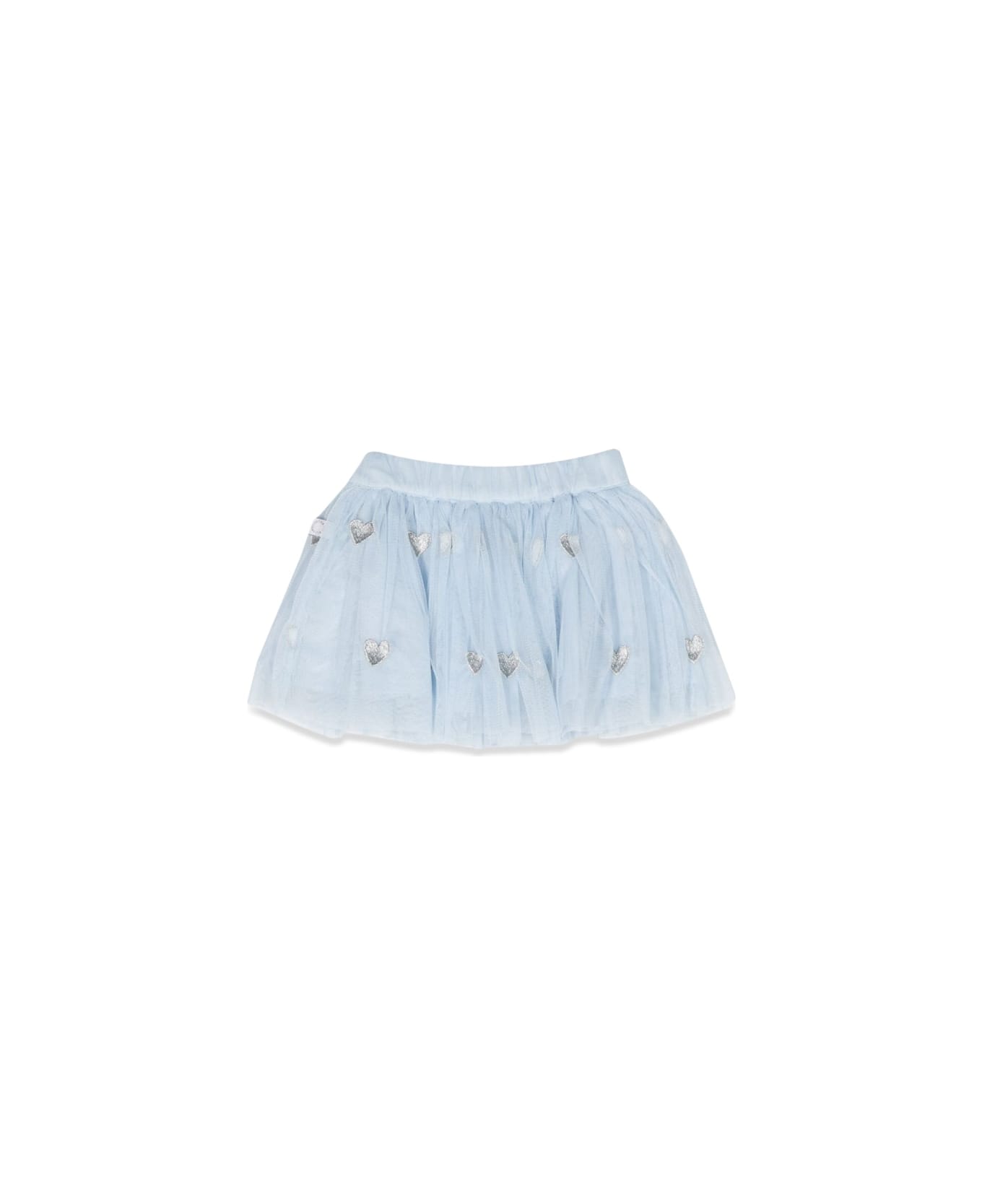 Stella McCartney Kids Skirt With Embroidery - BABY BLUE ボトムス