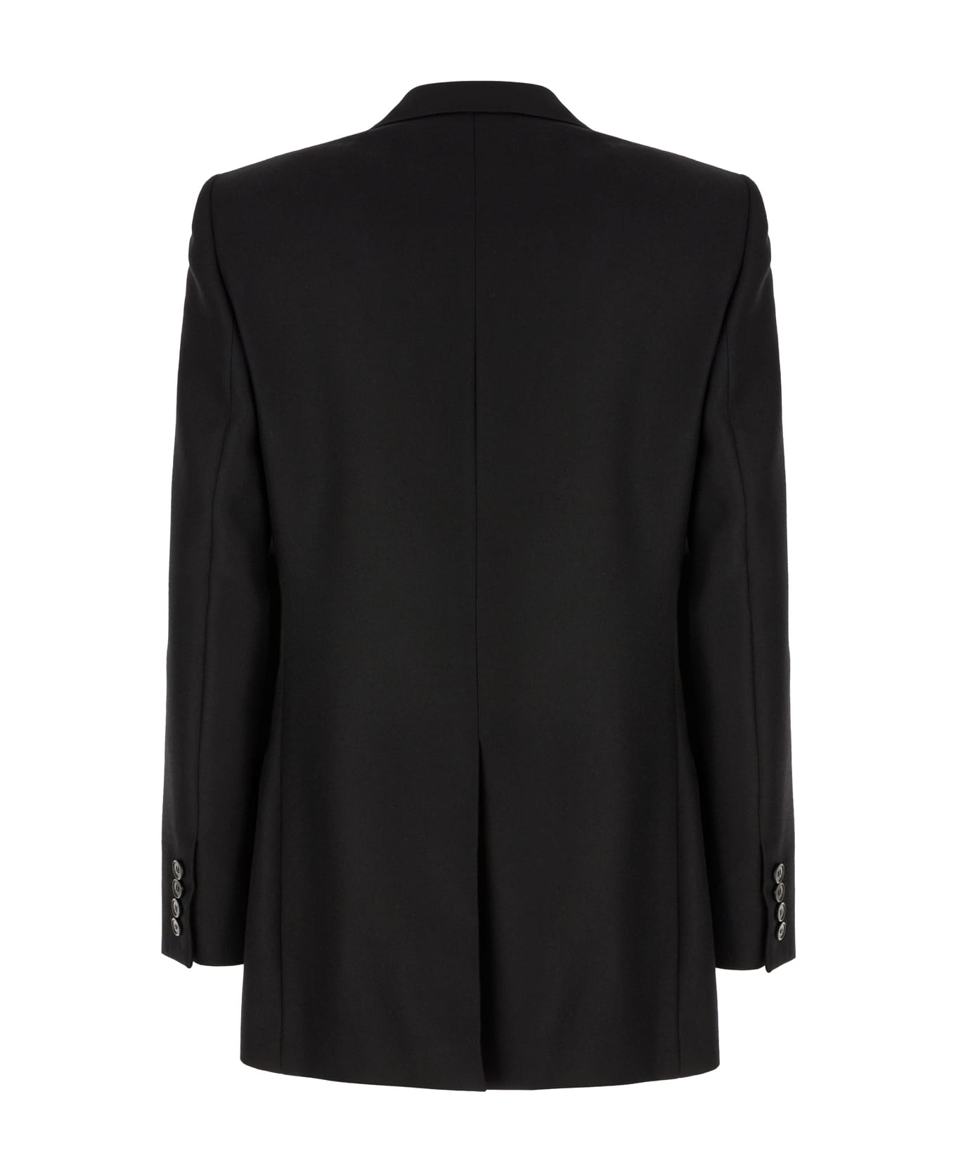 Saint Laurent Black Cashmere Blazer - Noir