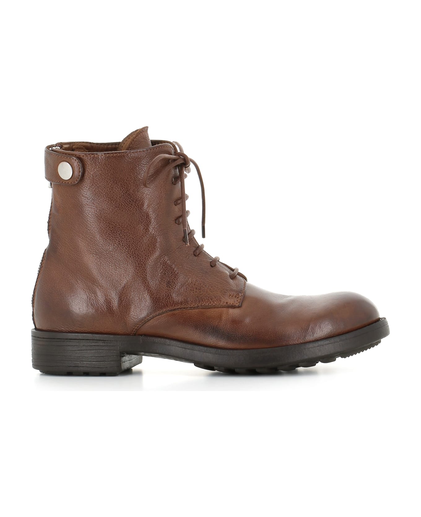 Officine Creative Lace-up Boots Sergeant/103 - Cigar