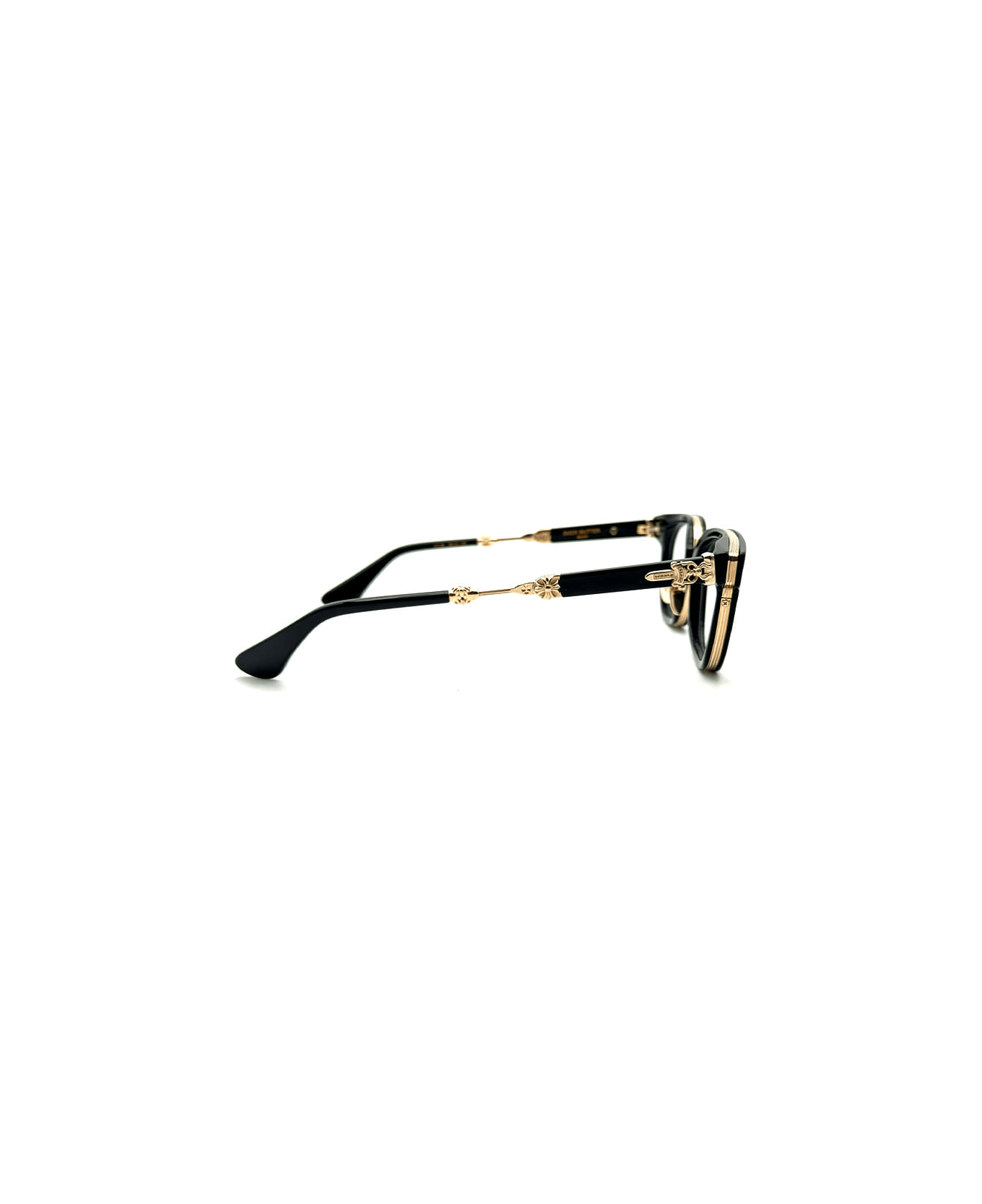 Chrome Hearts Duck Butter - Black / Gold Rx Glasses - Black/gold