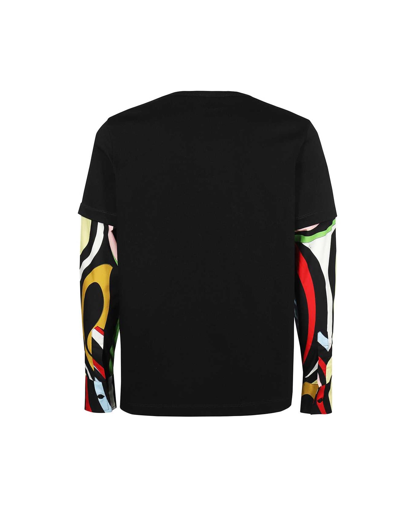 Pucci Long Sleeve T-shirt - black