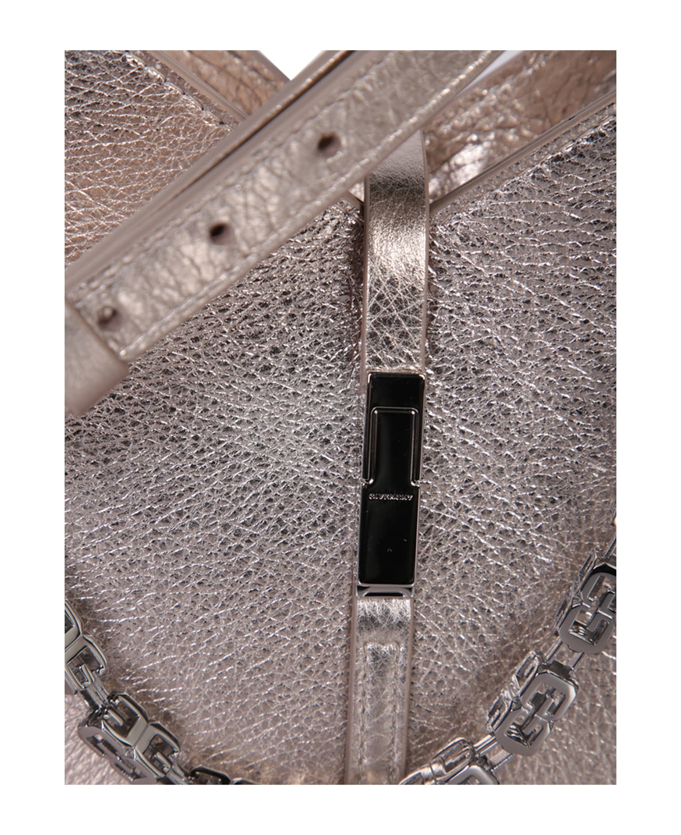 Givenchy Cut-out Shoulder Bag - Metallic