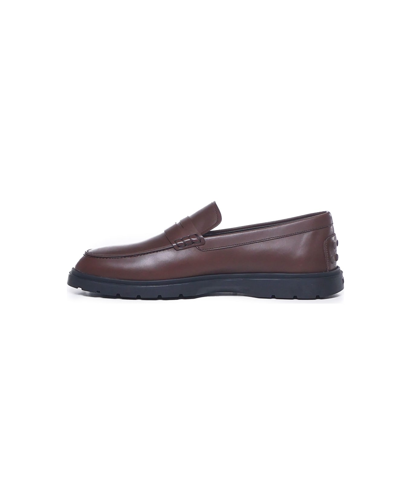 Tod's Loafers In Calfskin - Brown